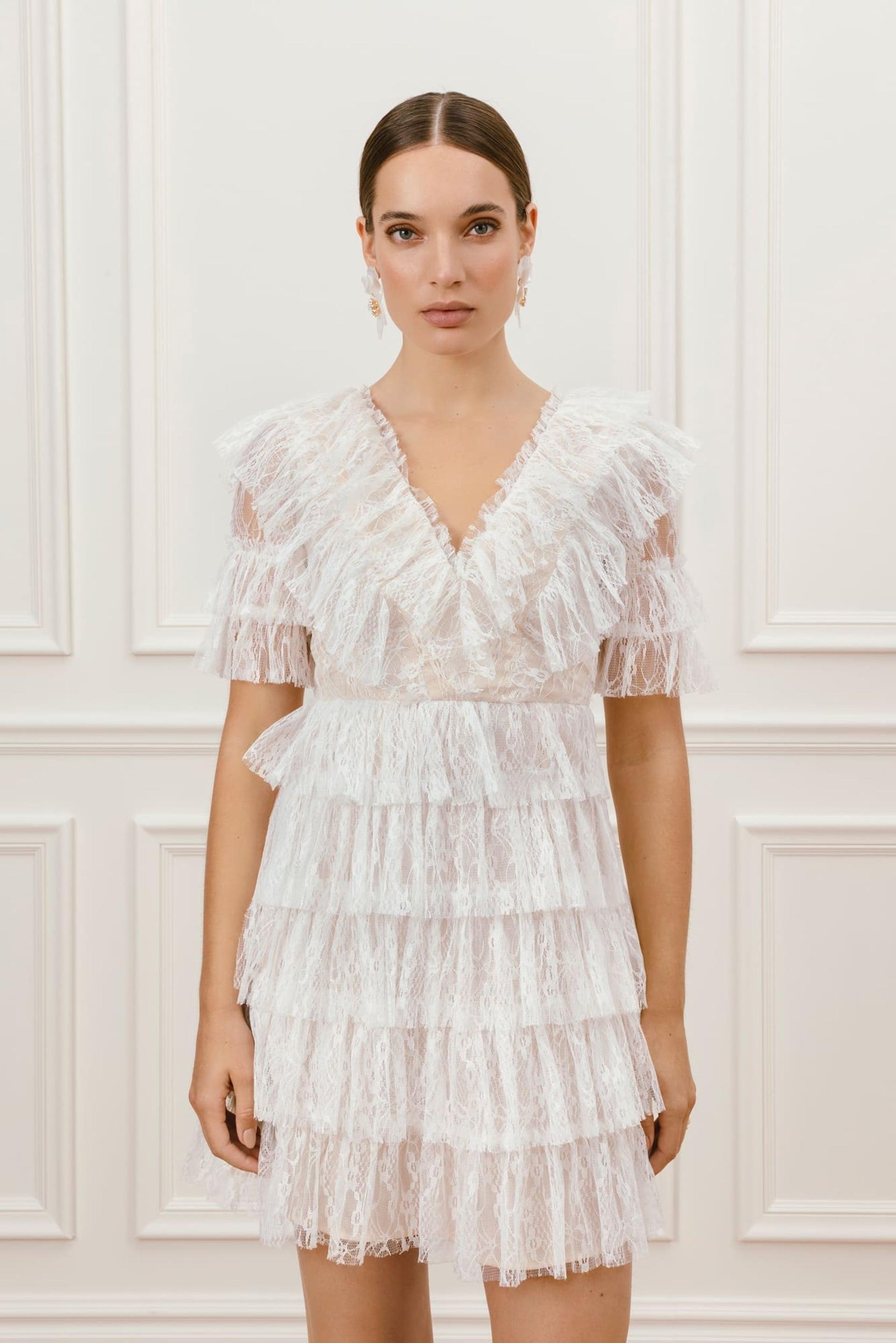 Sky mini dress White 1