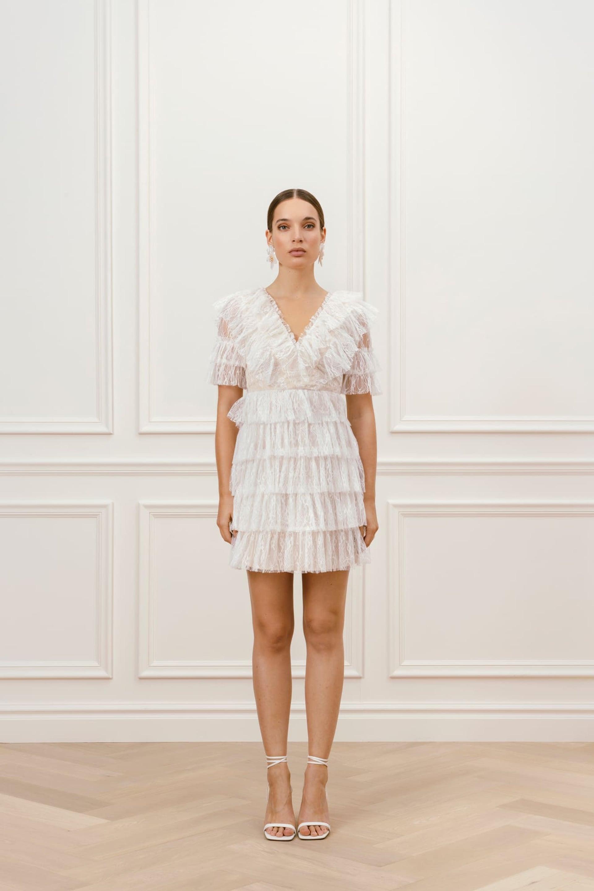 Sky mini dress White 2