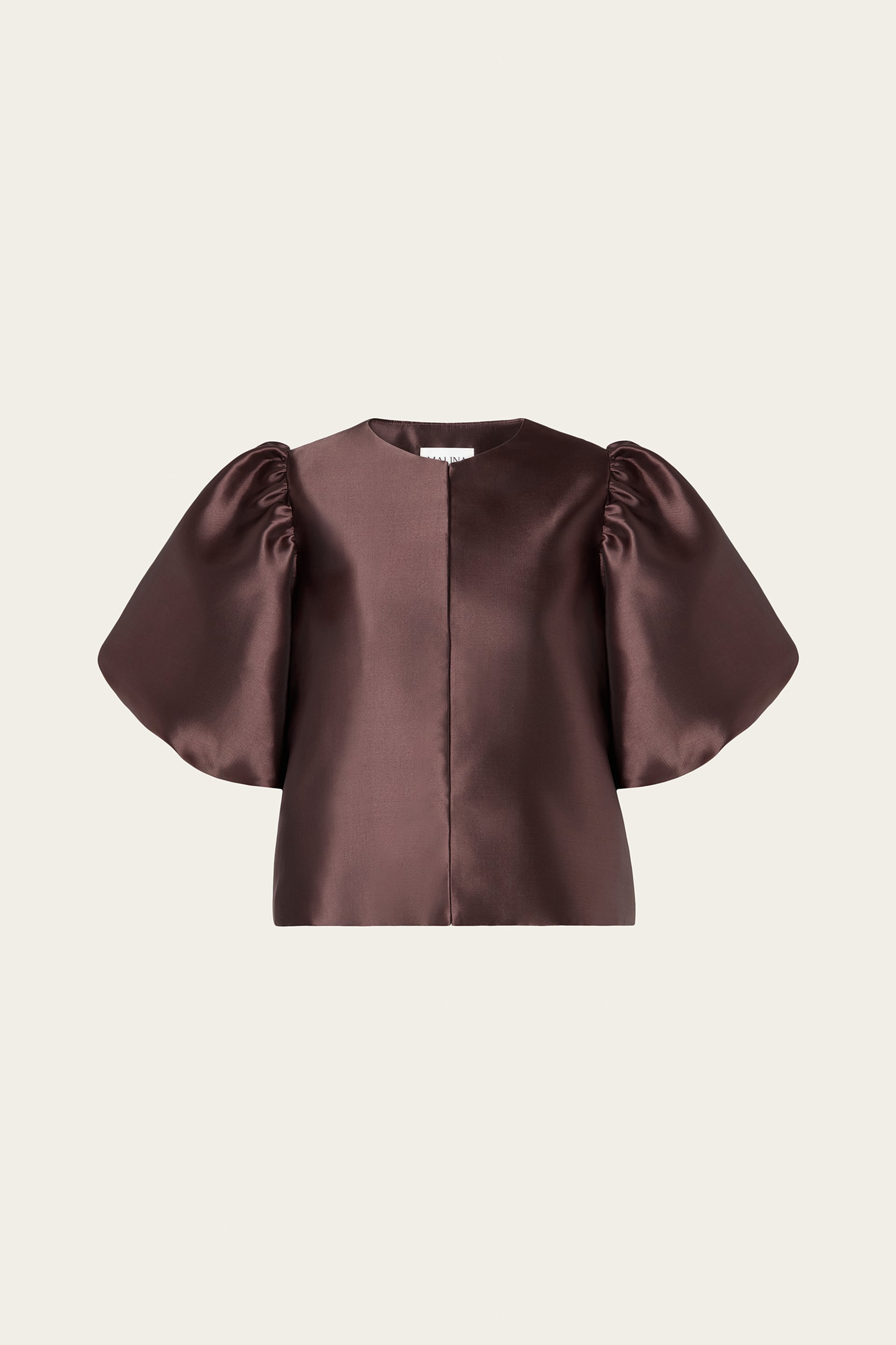 Cleo blouse Chocolate 1