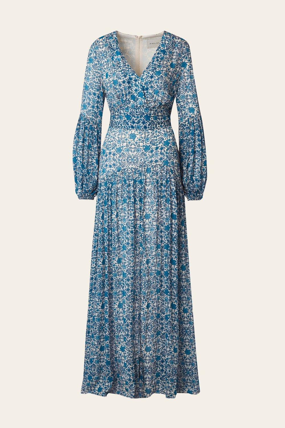 Alicia maxi dress Coastal Florals 1