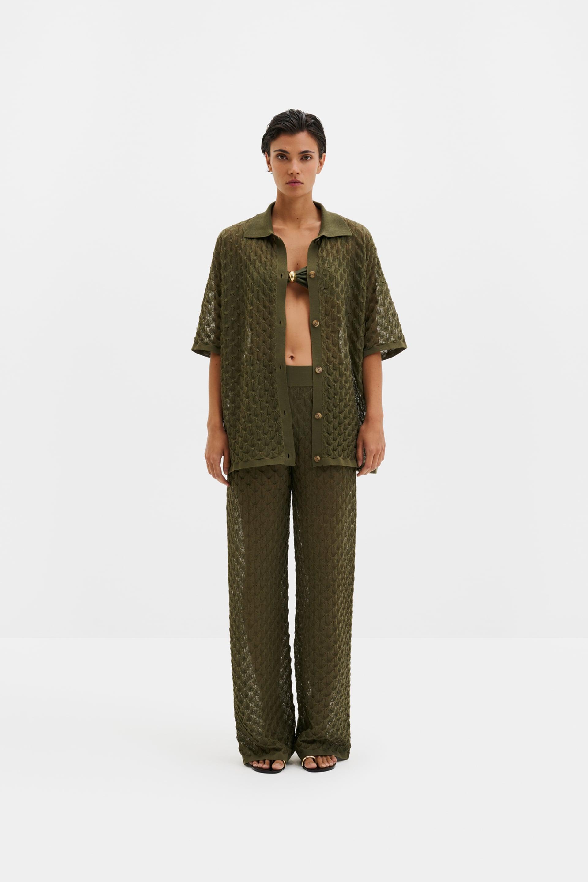 Alissa pants Dusty Olive (1)