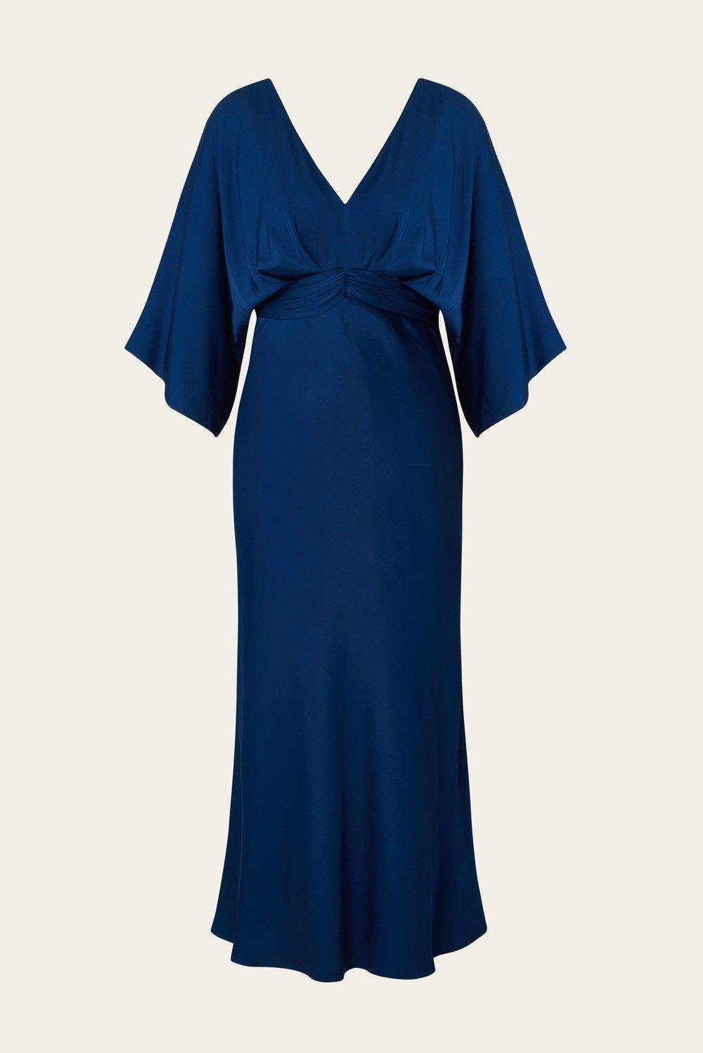Juno midi dress Midnight Blue 1