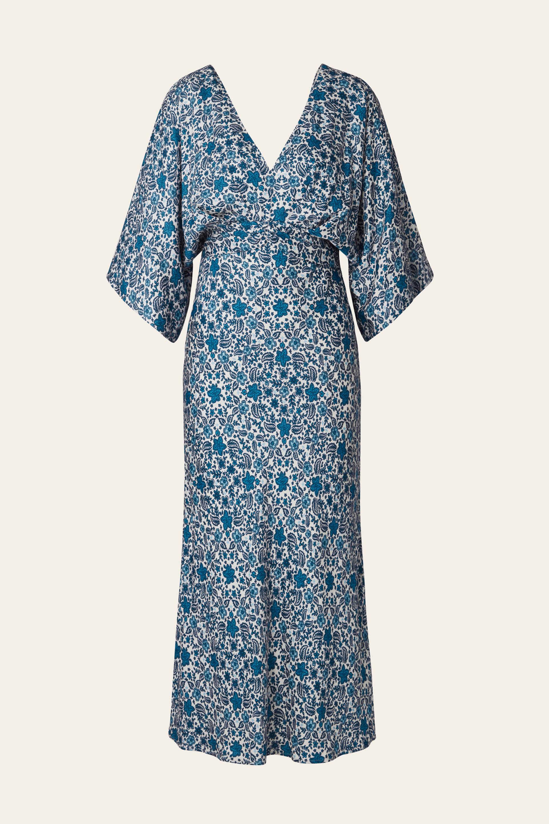 Juno midi dress Coastal Florals 1