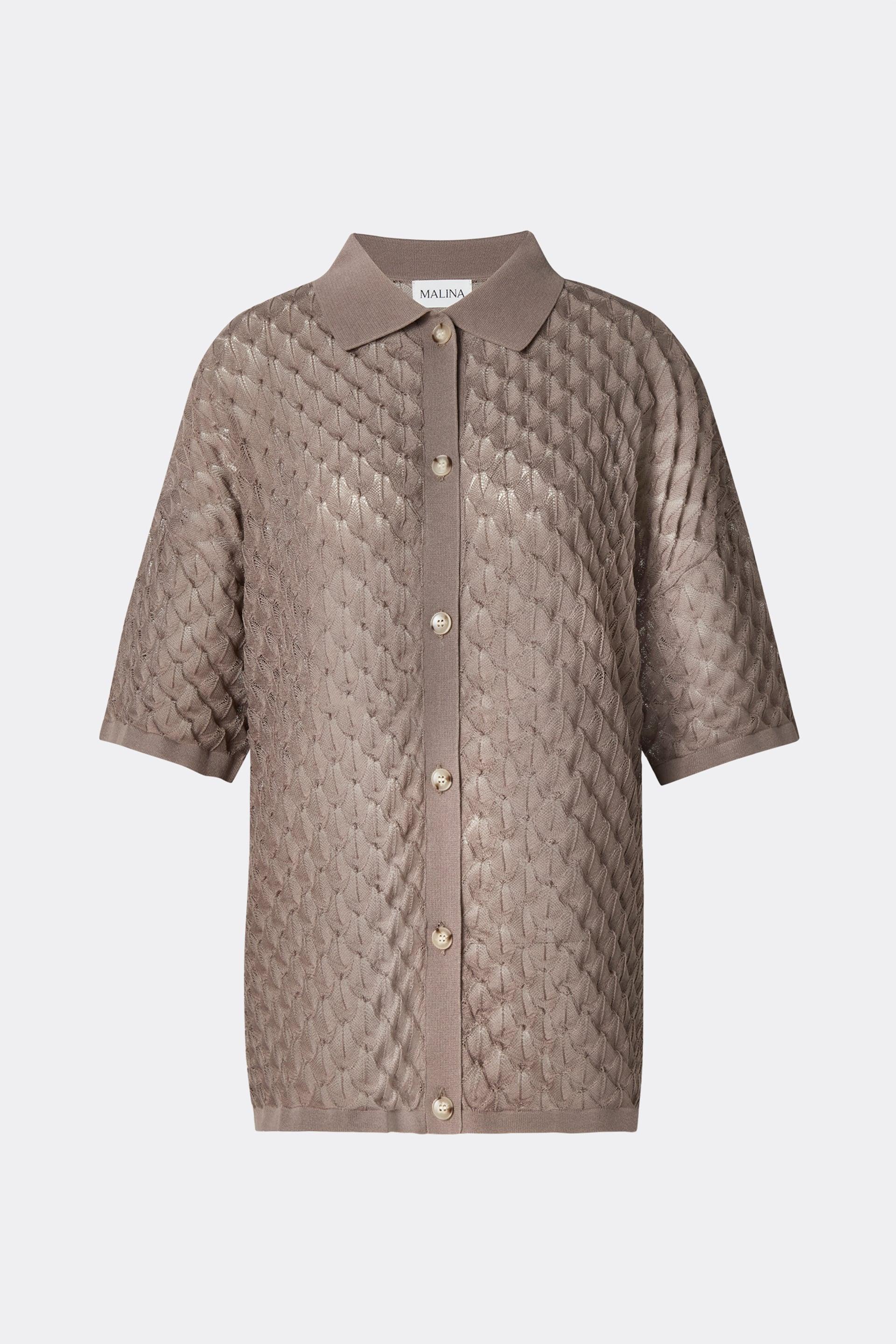 Moa shirt Taupe (1)