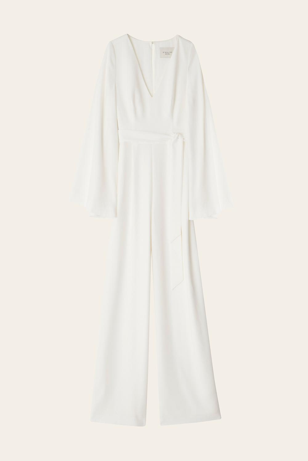 Ellie bridal jumpsuit Ivory 1
