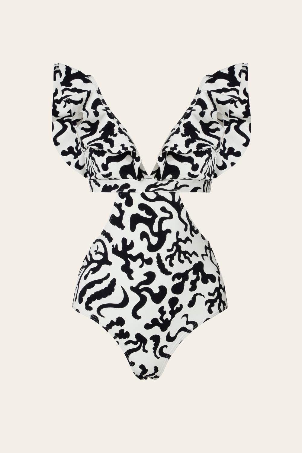 Delia swimsuit Reef 1