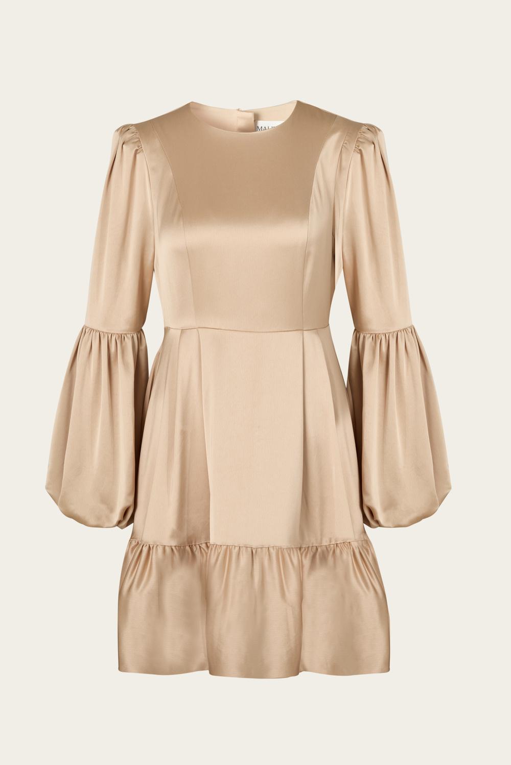 Jasmine mini dress Champagne 1