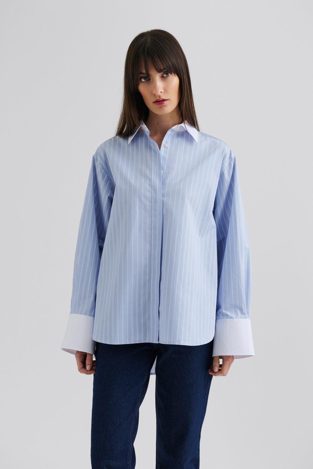 Classic shirt Light Blue Stripe 2