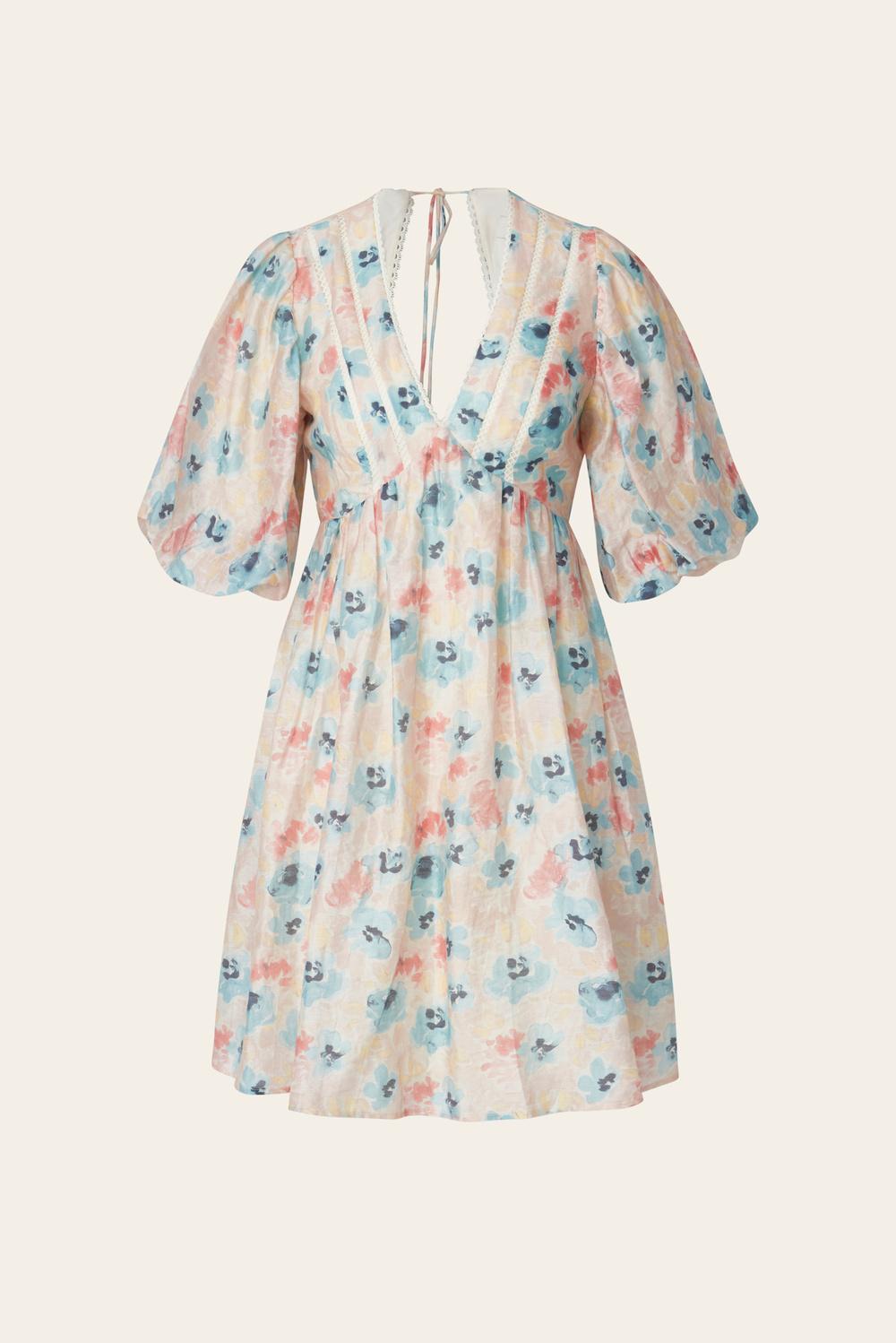 Adina mini dress Florals 1