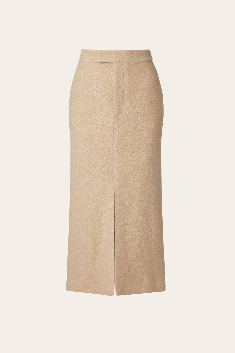 Alina midi skirt Beige 1