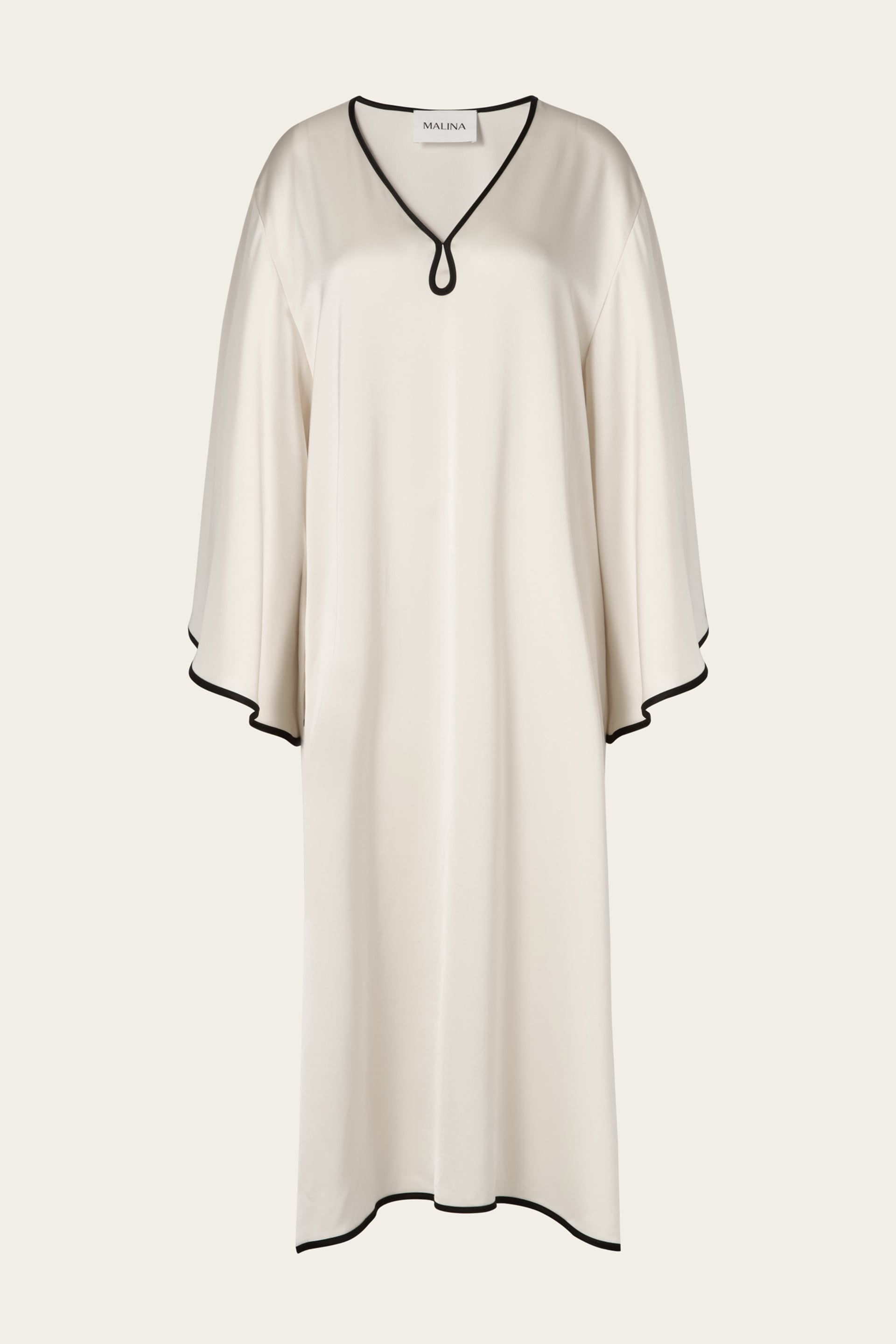 Briony kaftan dress Vanilla 1