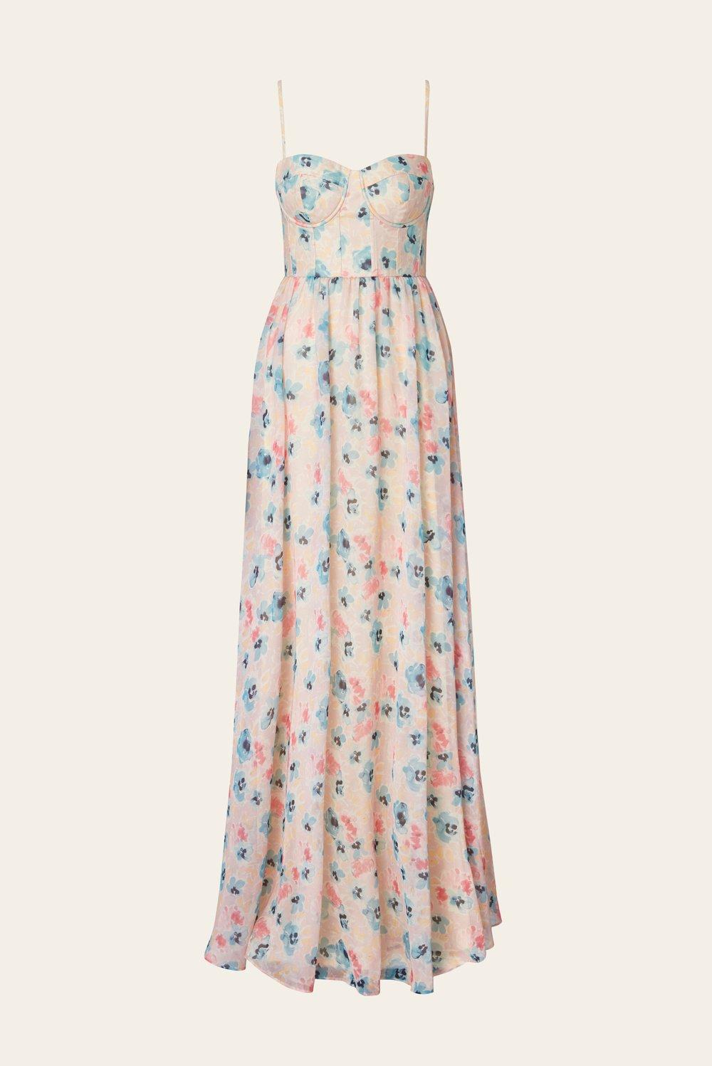 Leonor maxi dress Florals 1