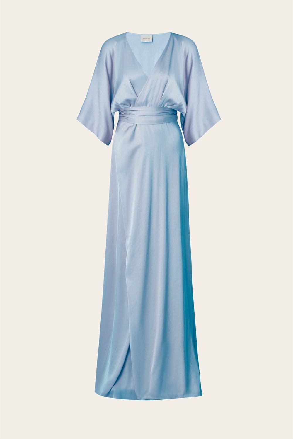 Lilly maxi dress Dusty Blue 1
