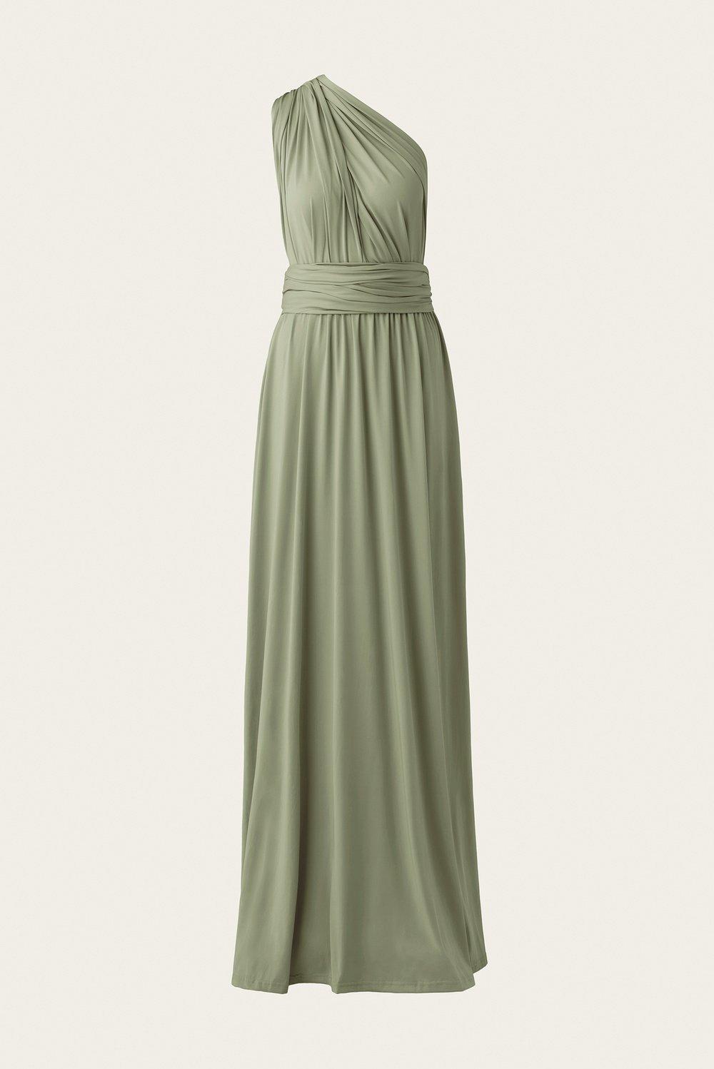 Lola maxi dress Sage 1
