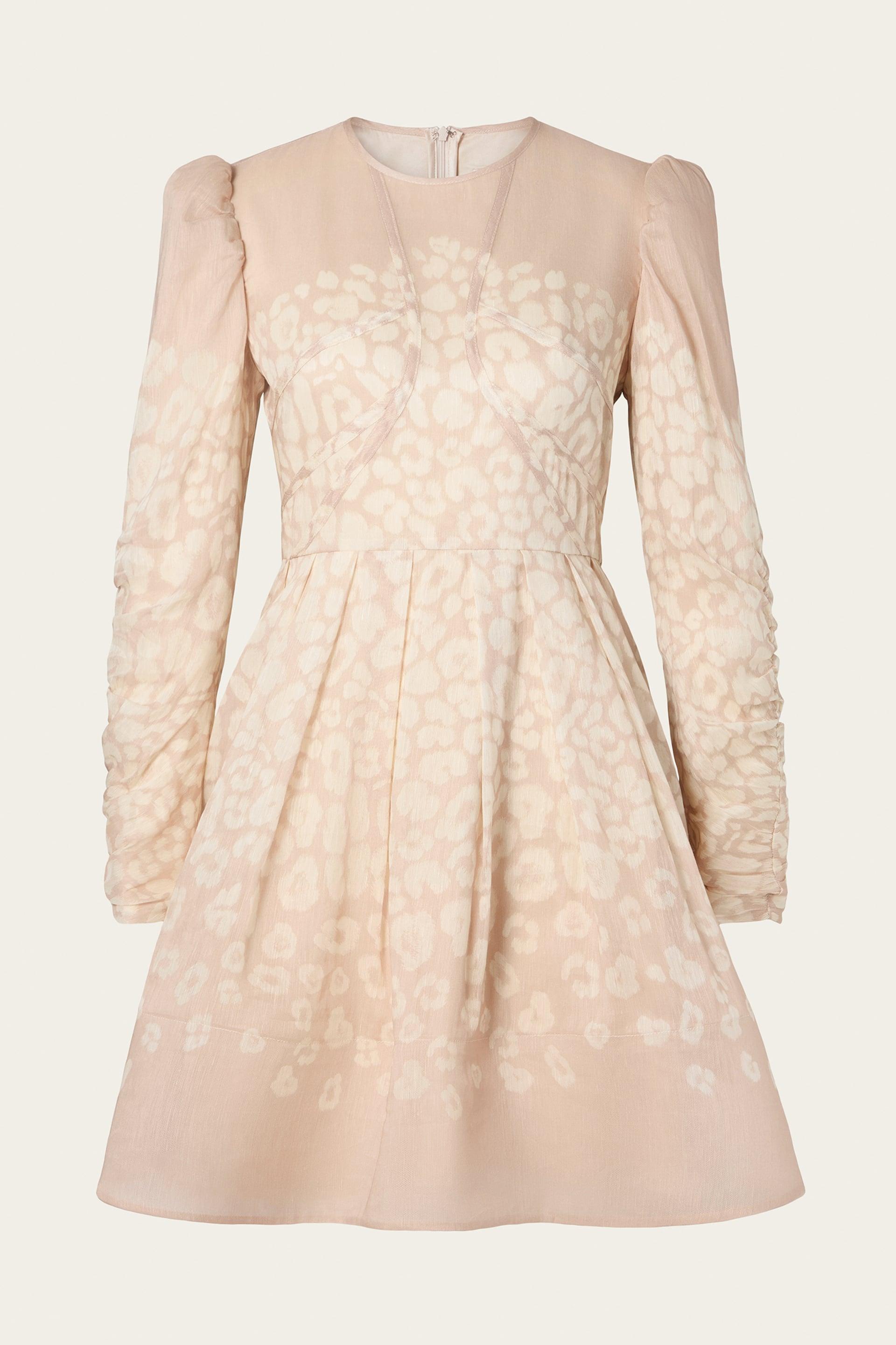 Leoni mini dress Beige Leo 1