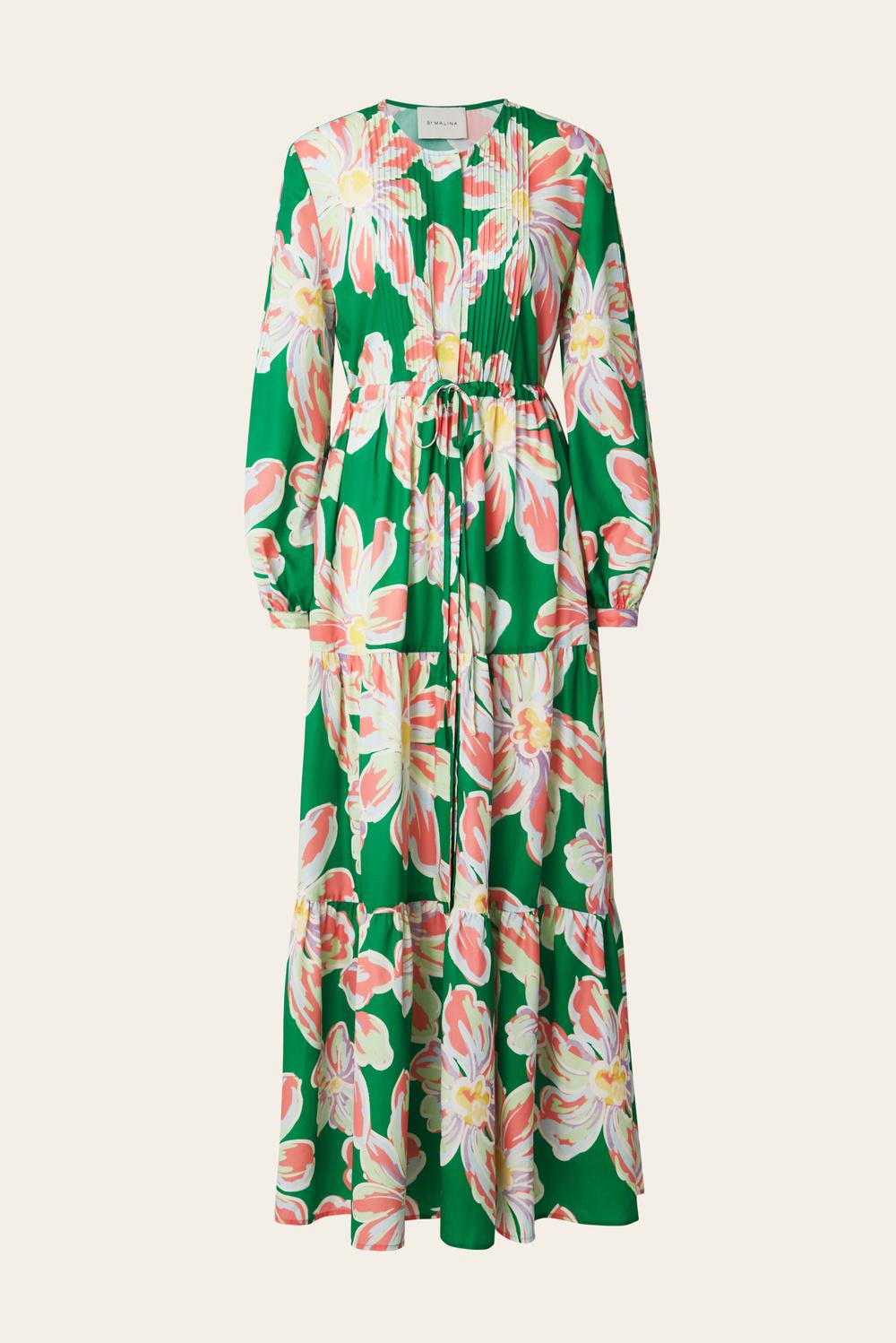Casey maxi dress Green Lily 1