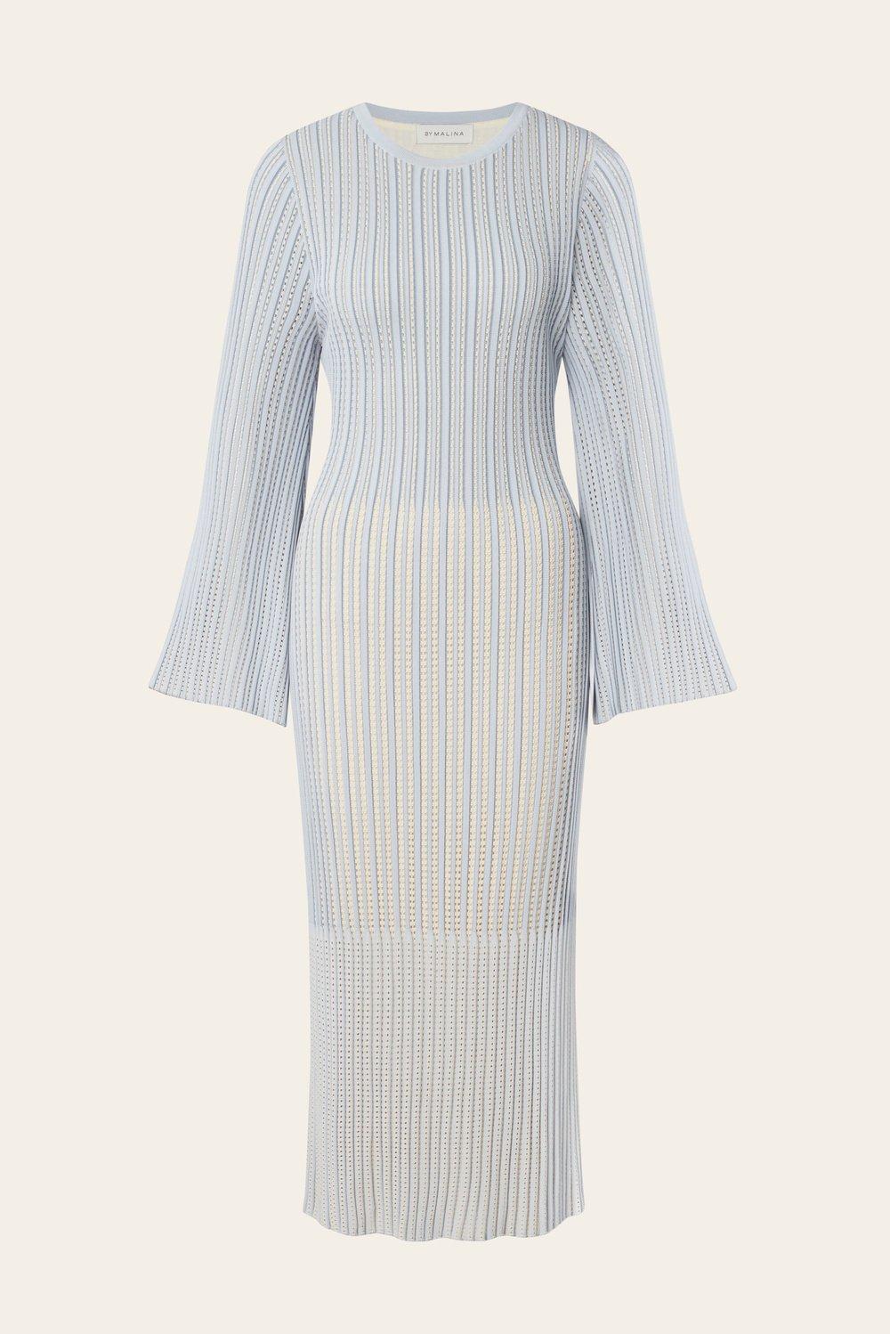 Lexi midi dress Light blue 1