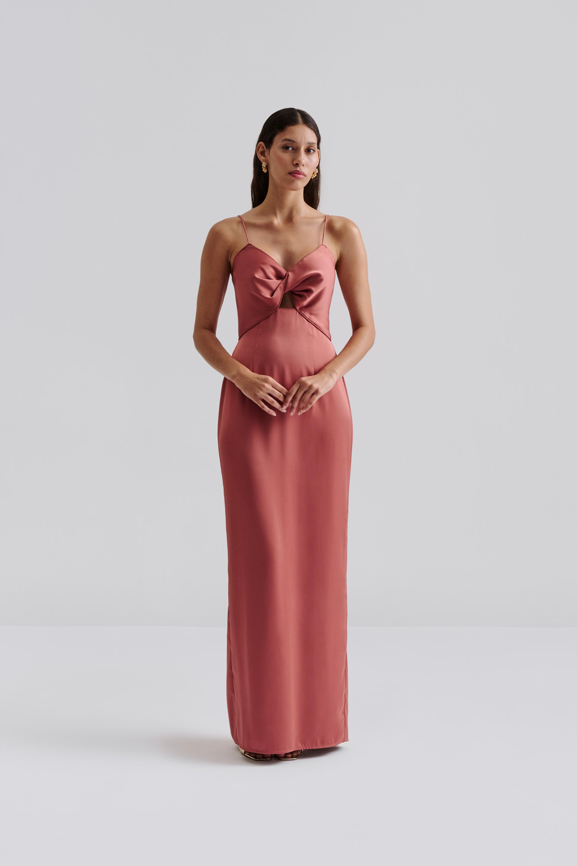 Patrizia maxi dress Terracotta 2
