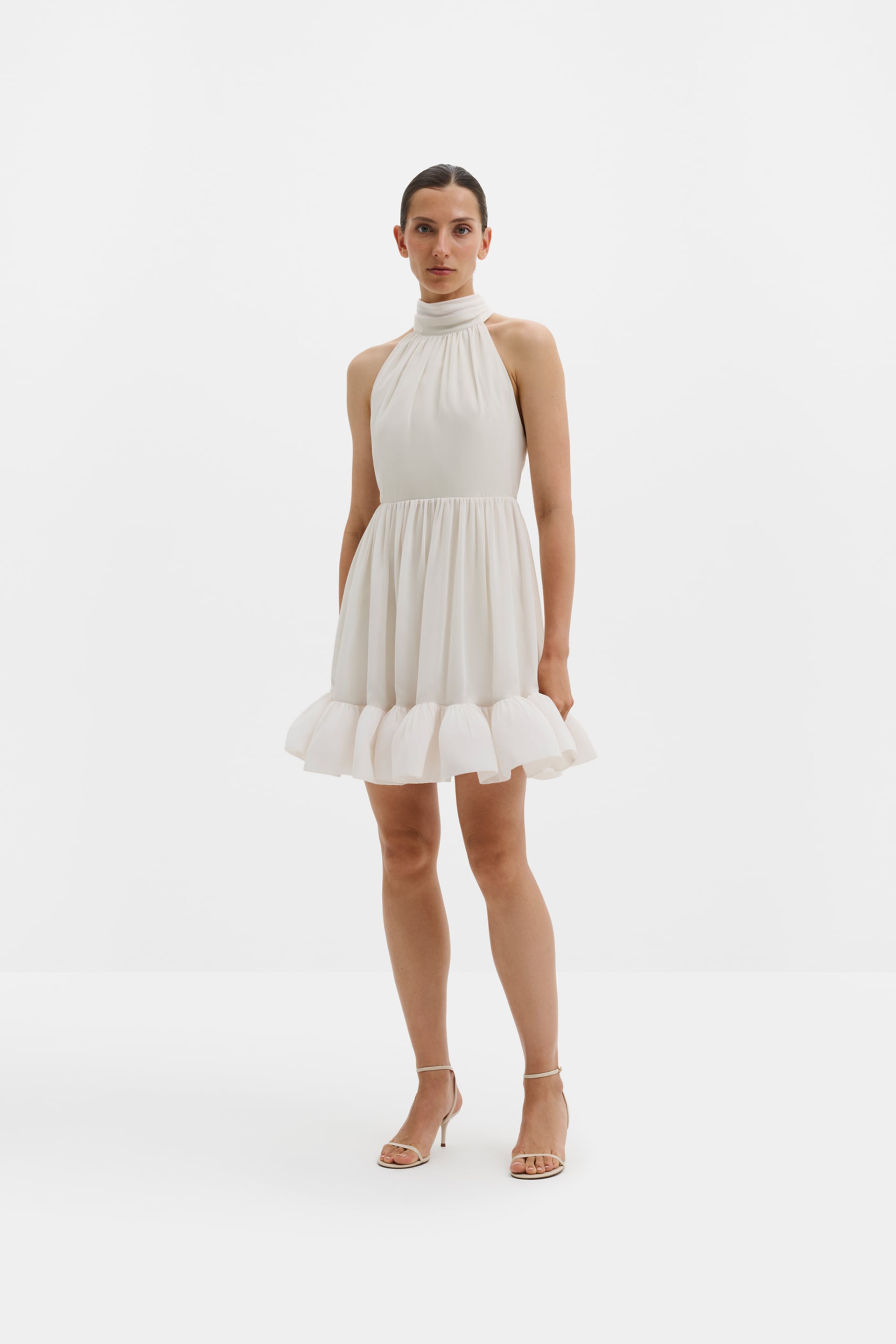 Fern mini dress White 2