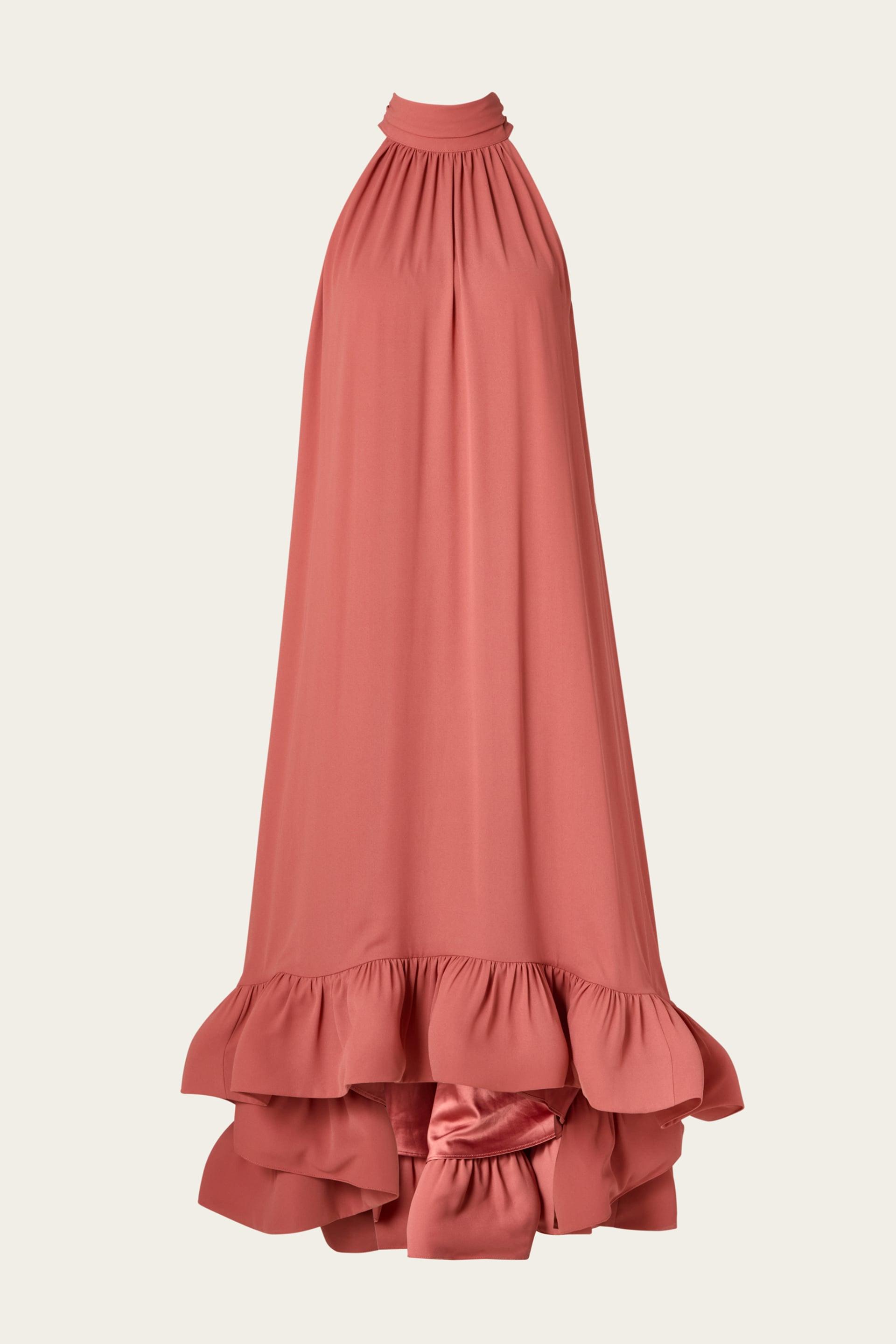Sabrina midi dress Terracotta 1