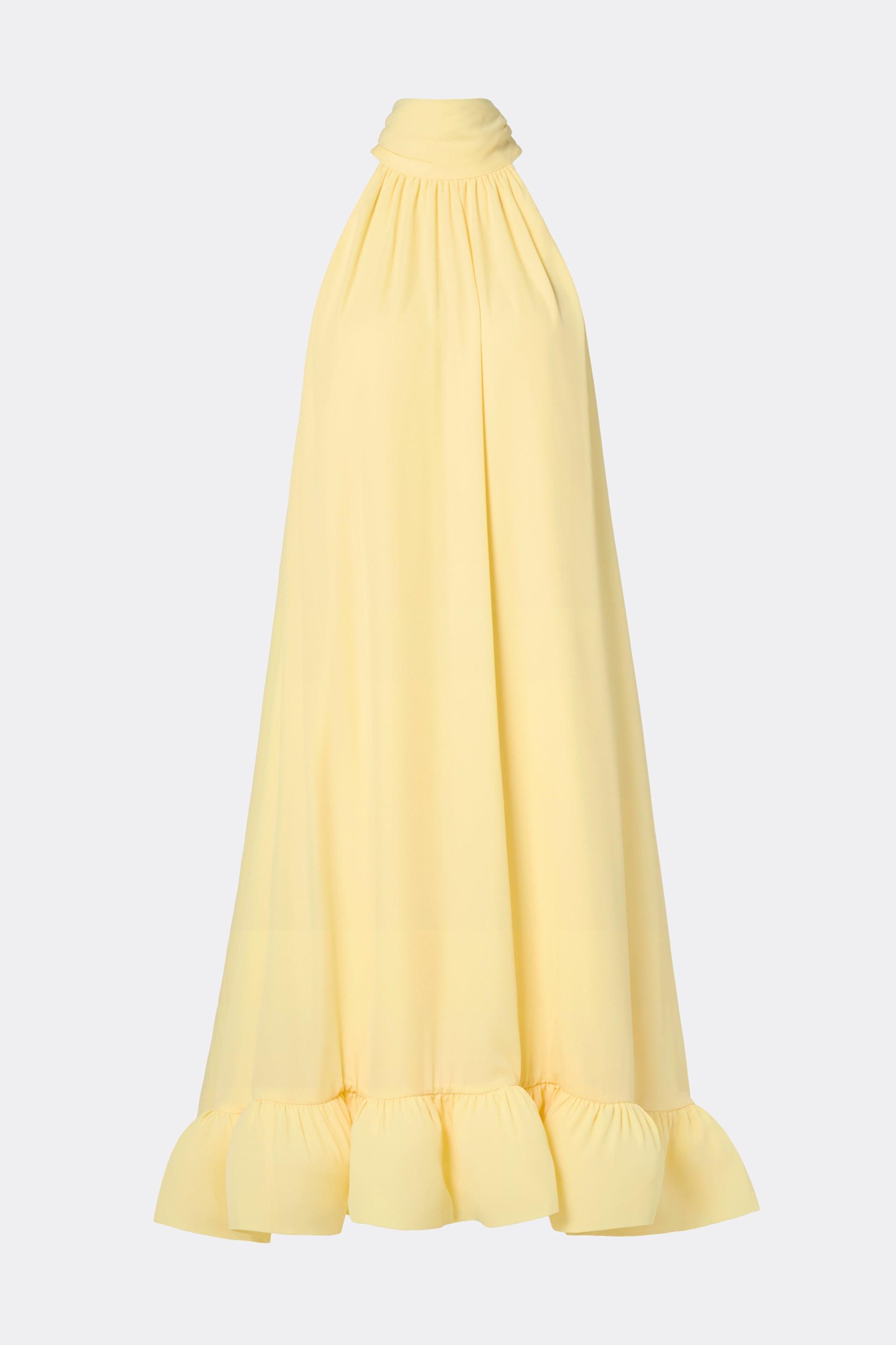 Sabrina midi dress Light Lemon (1)