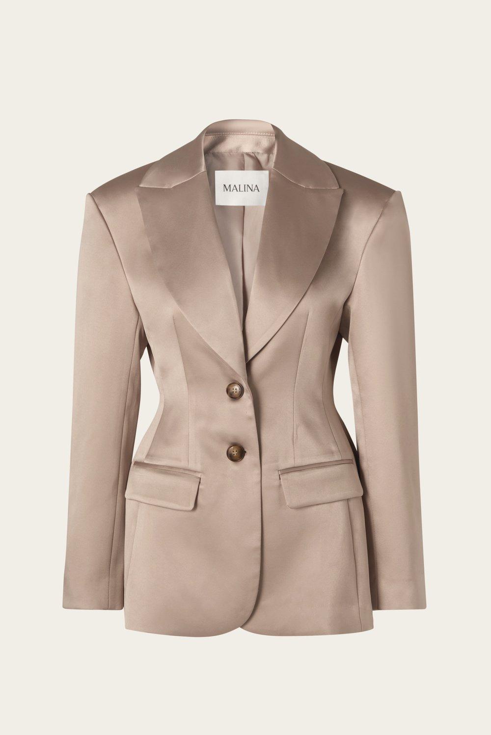 Ella blazer Champagne 1