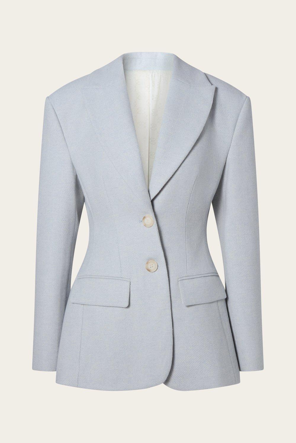 Ella blazer Blue Fishbone 1