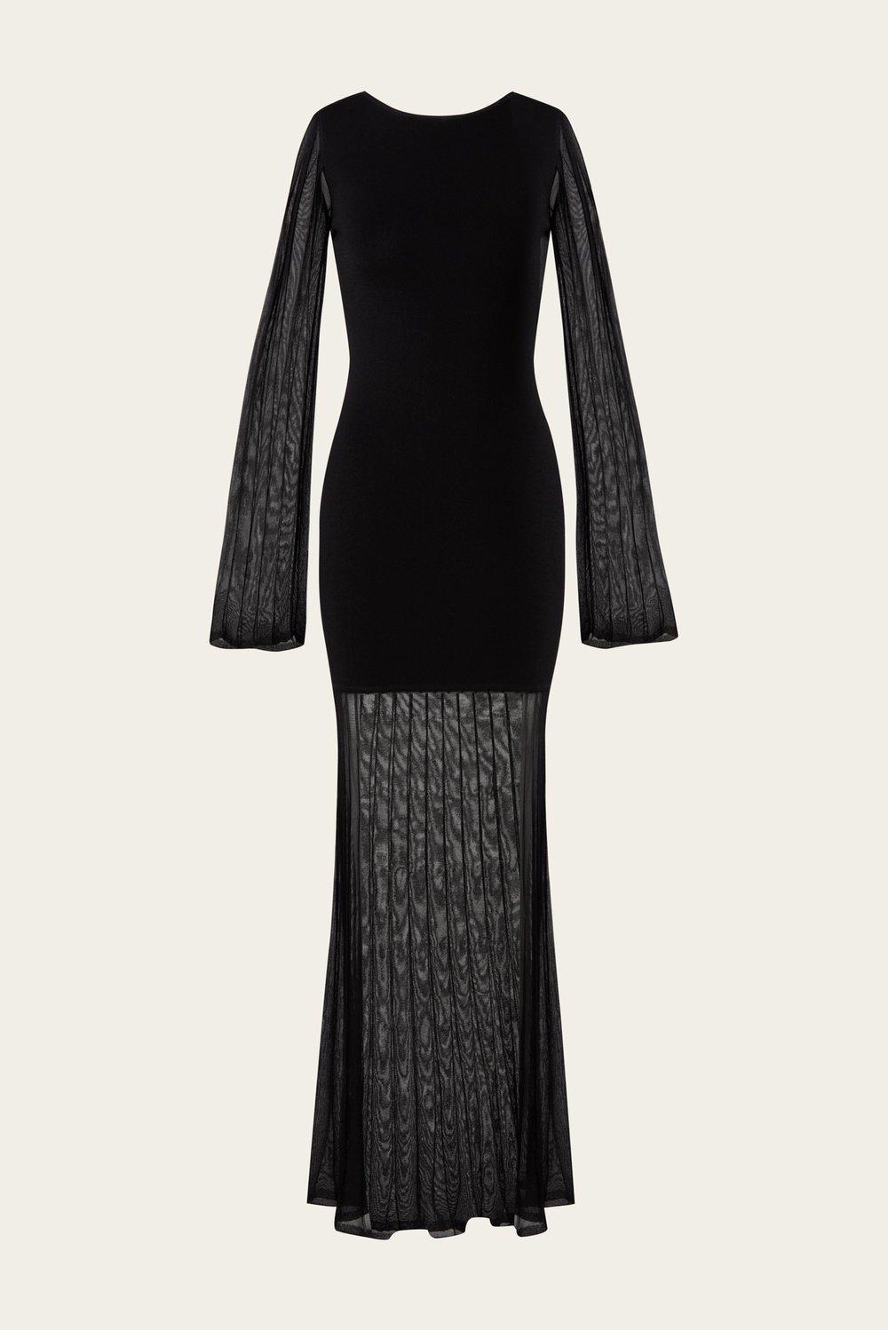 Haisley maxi dress Black 1