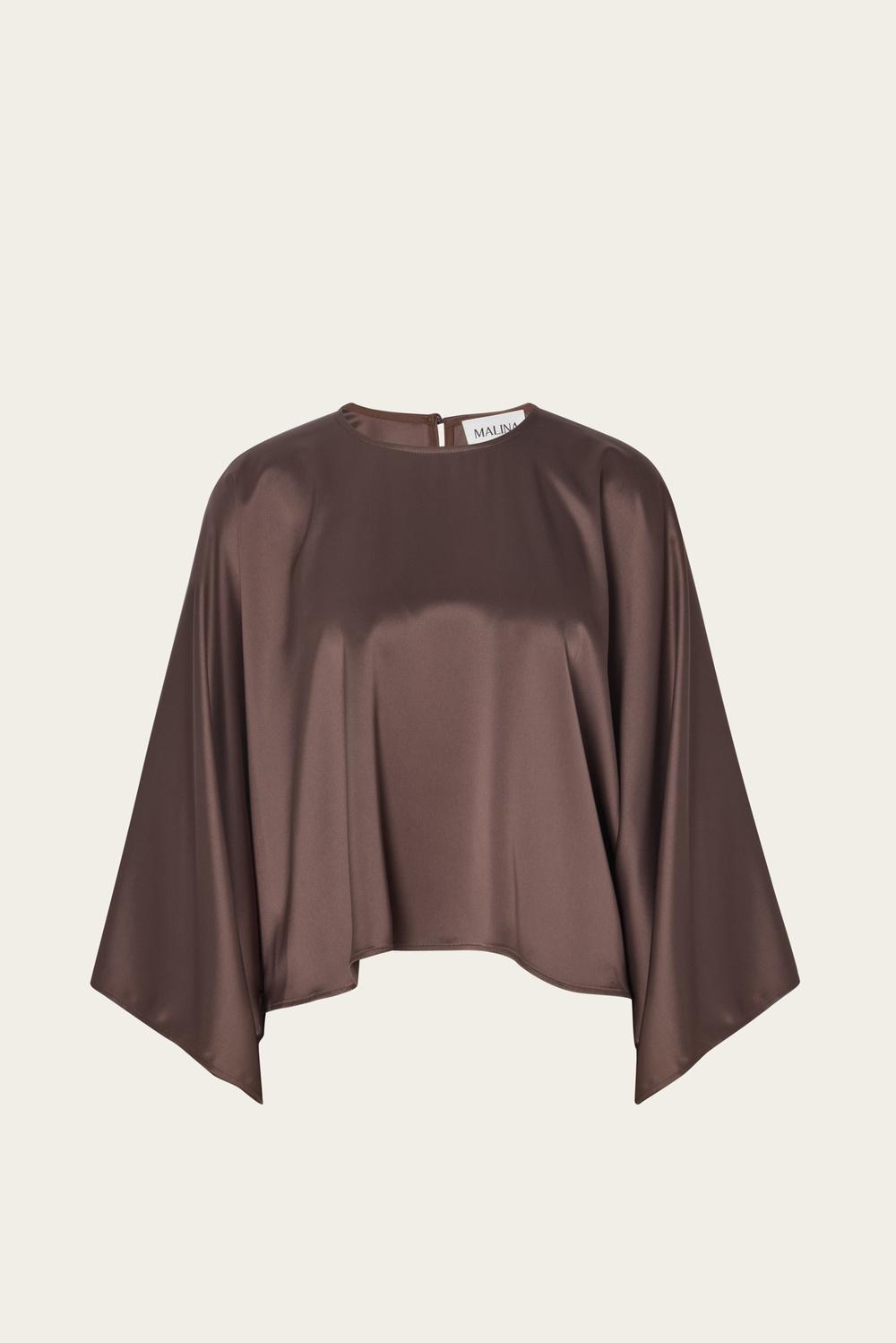 Nami blouse Chocolate 1
