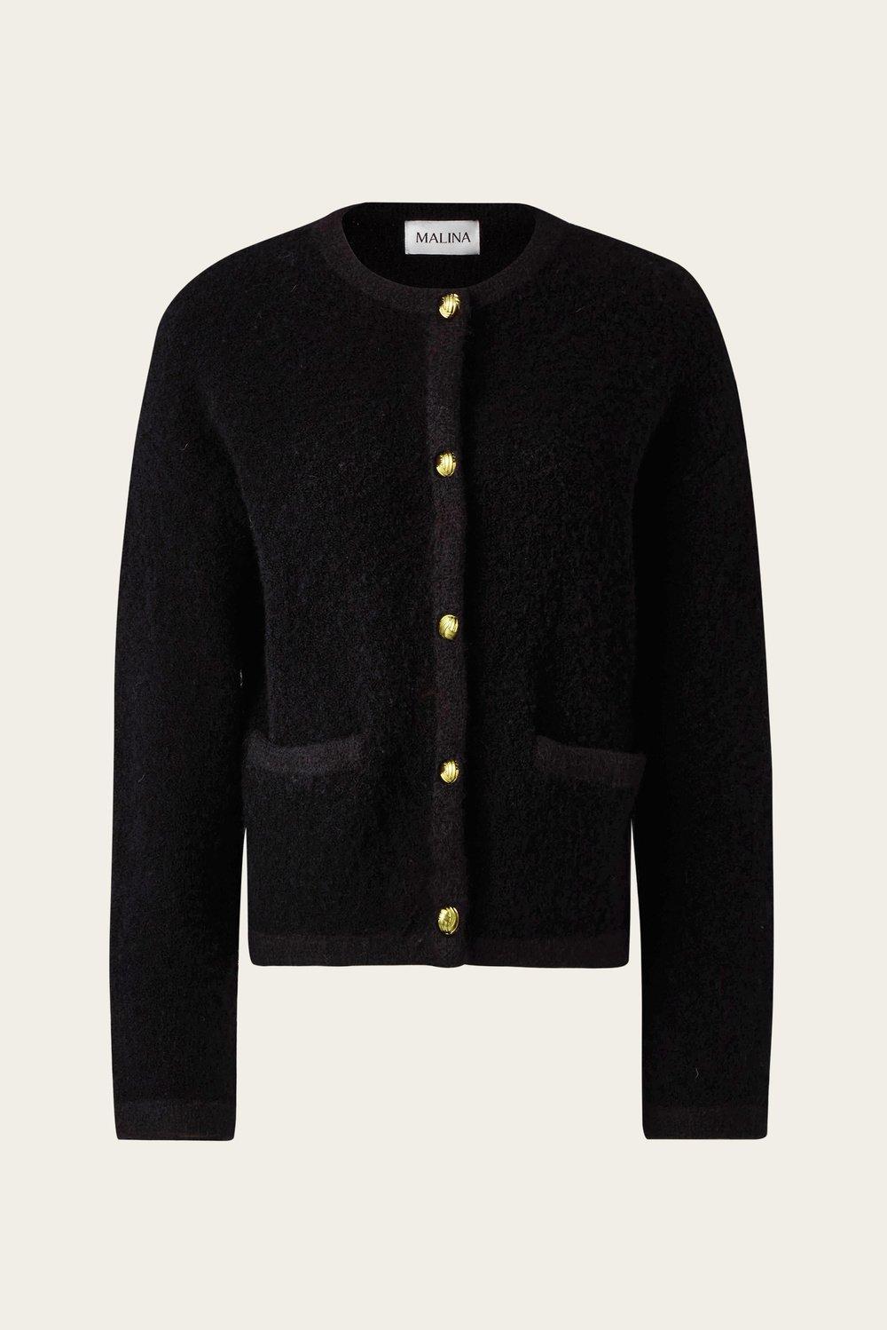 Carly cardigan Black 1