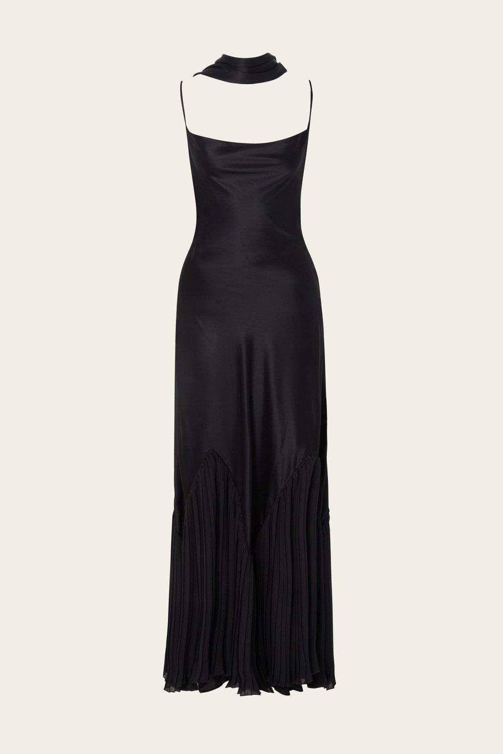 Poppy maxi dress Black 1