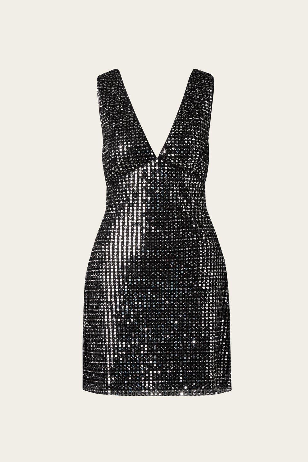 Ellen mini dress Midnight Sequin 1