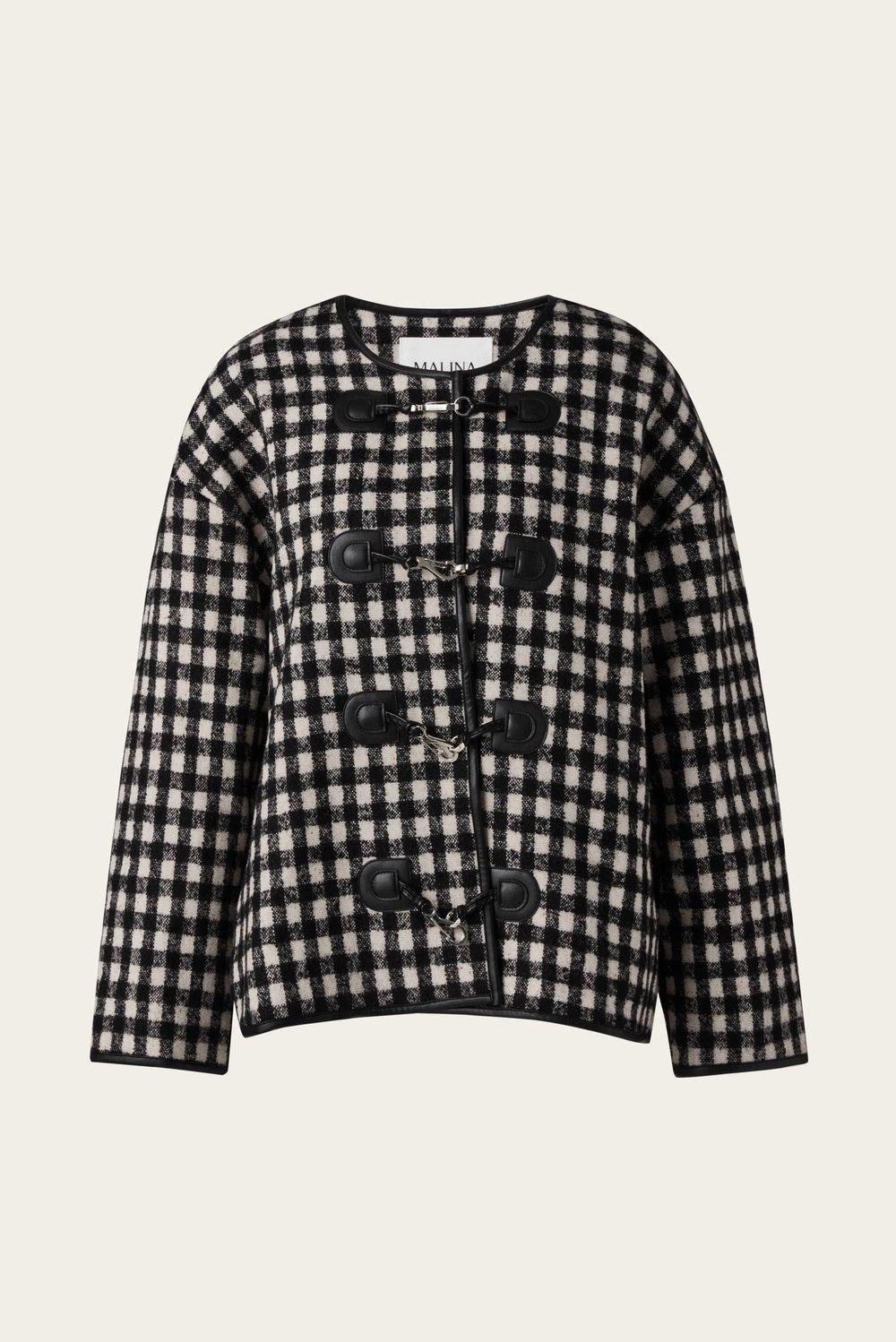 Lou jacket Black Checks 1