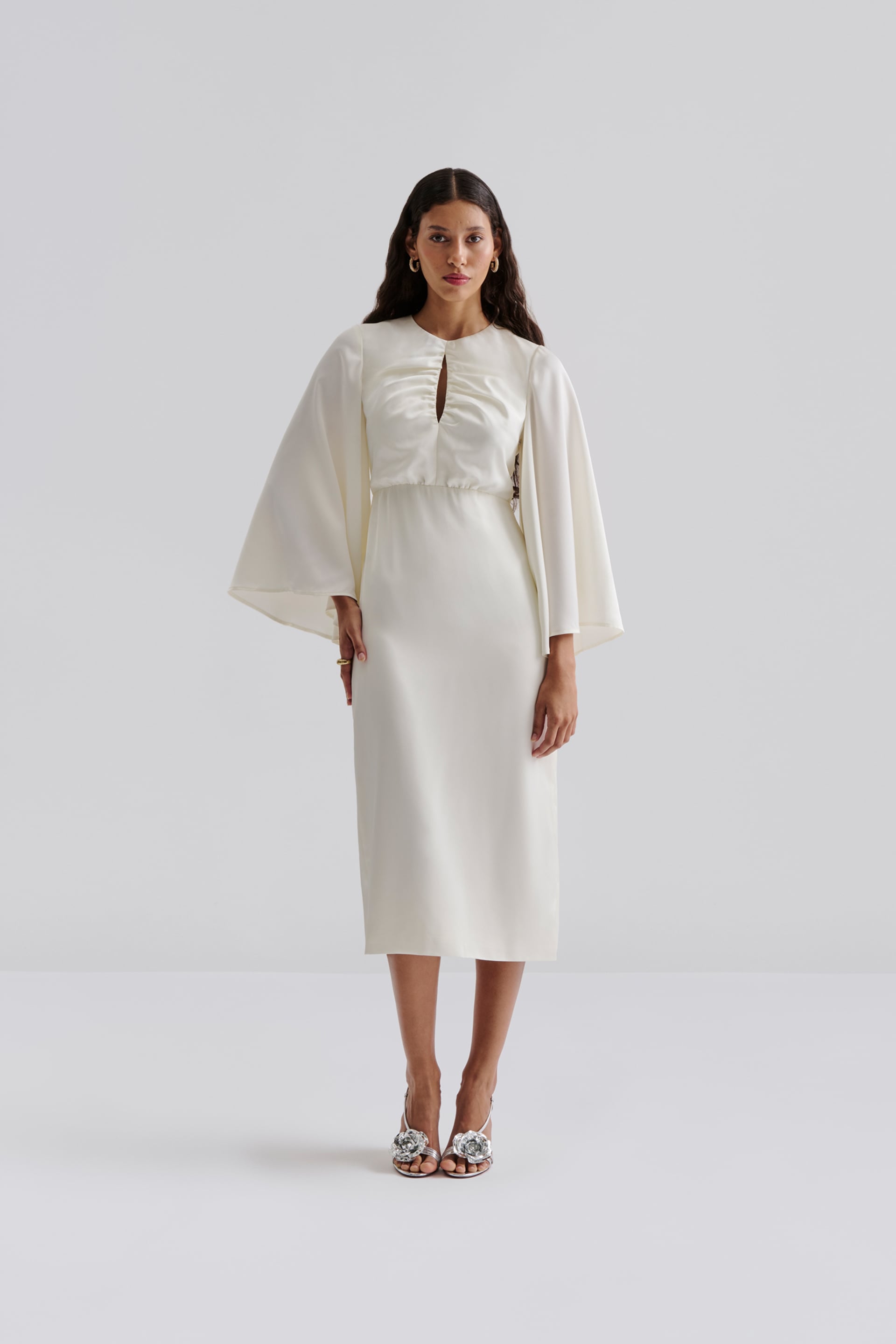 Isadora midi dress Cream 2