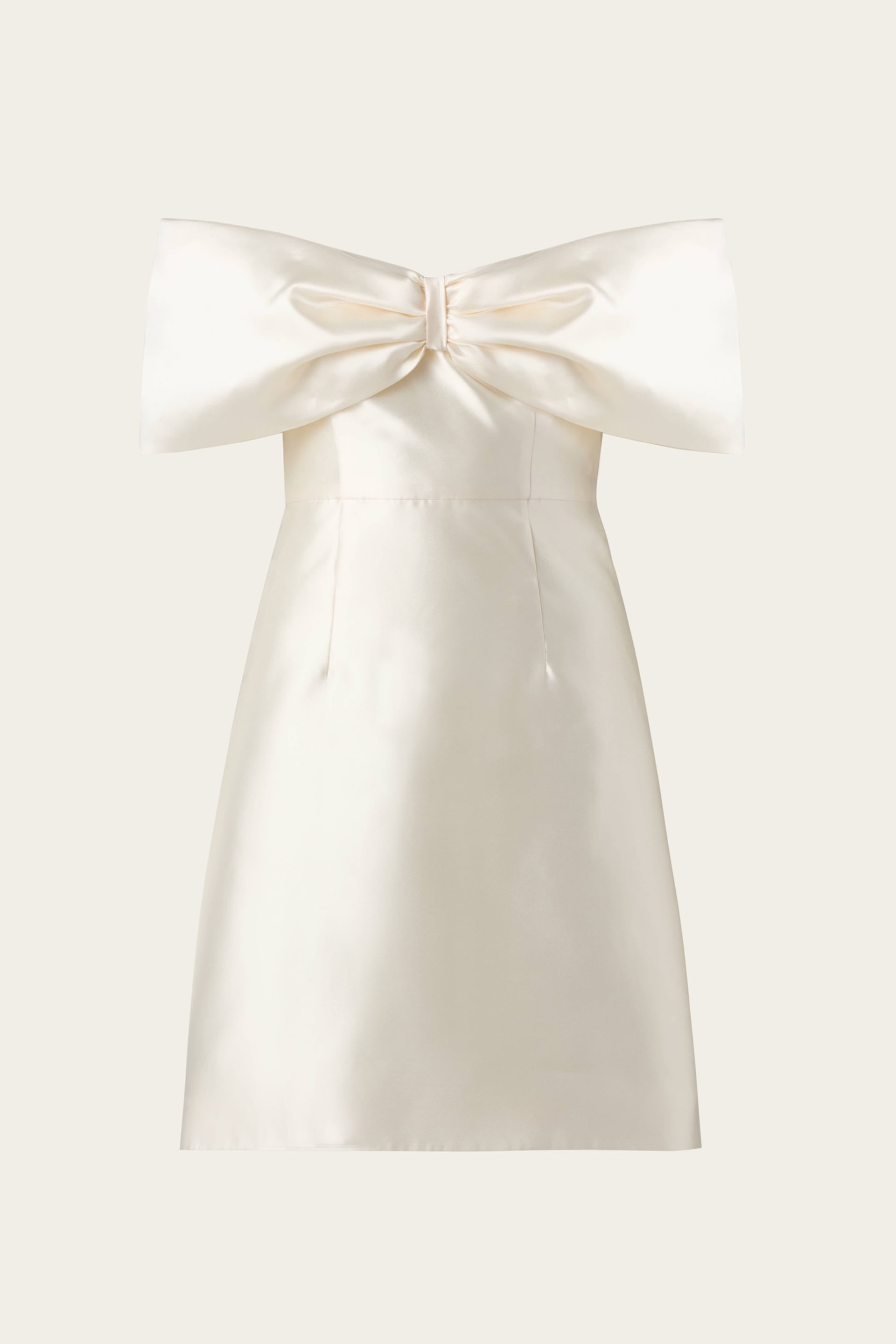 Lilia mini dress Ivory 1