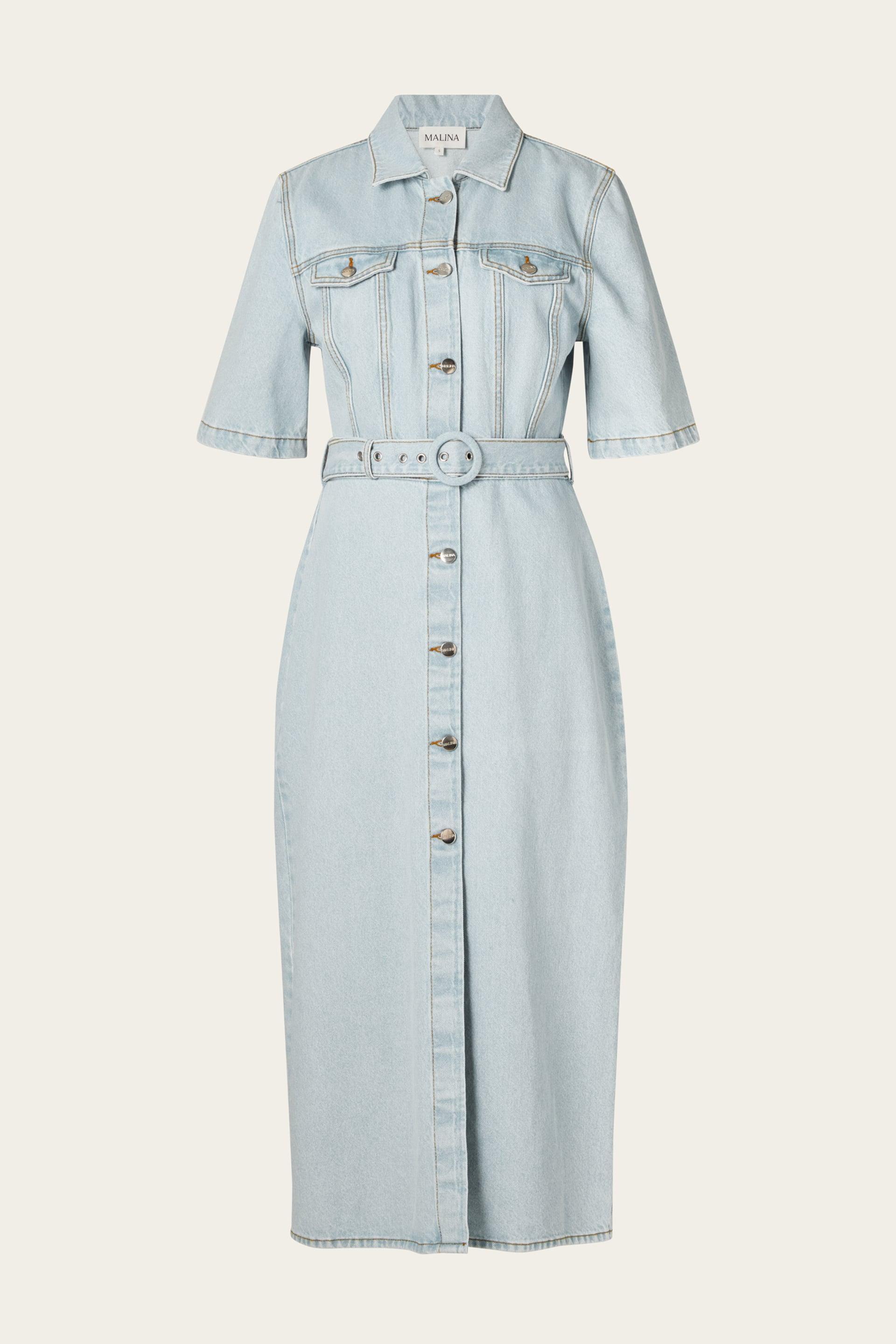 Eudora midi dress Light blue 1