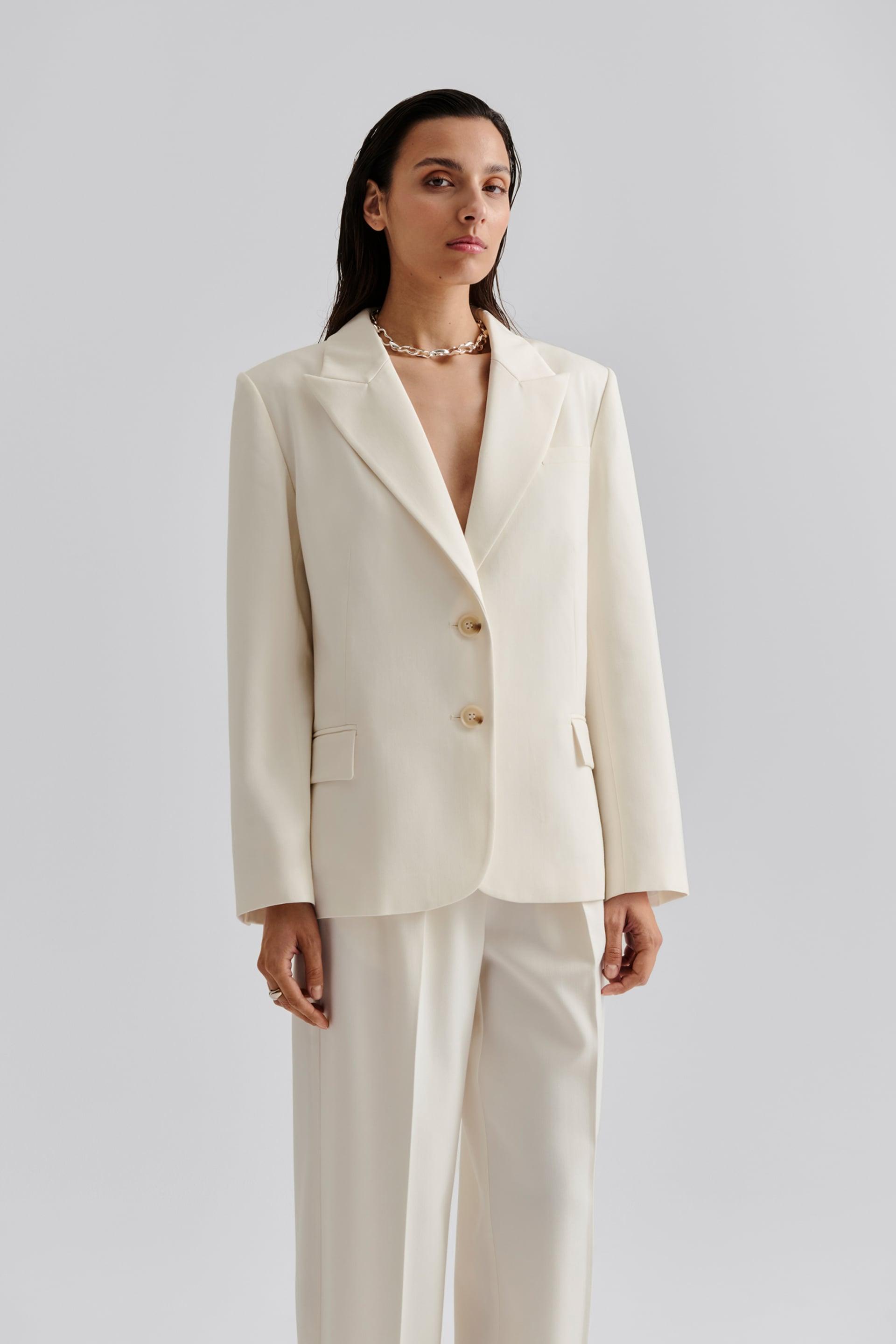 Hedda blazer White 2