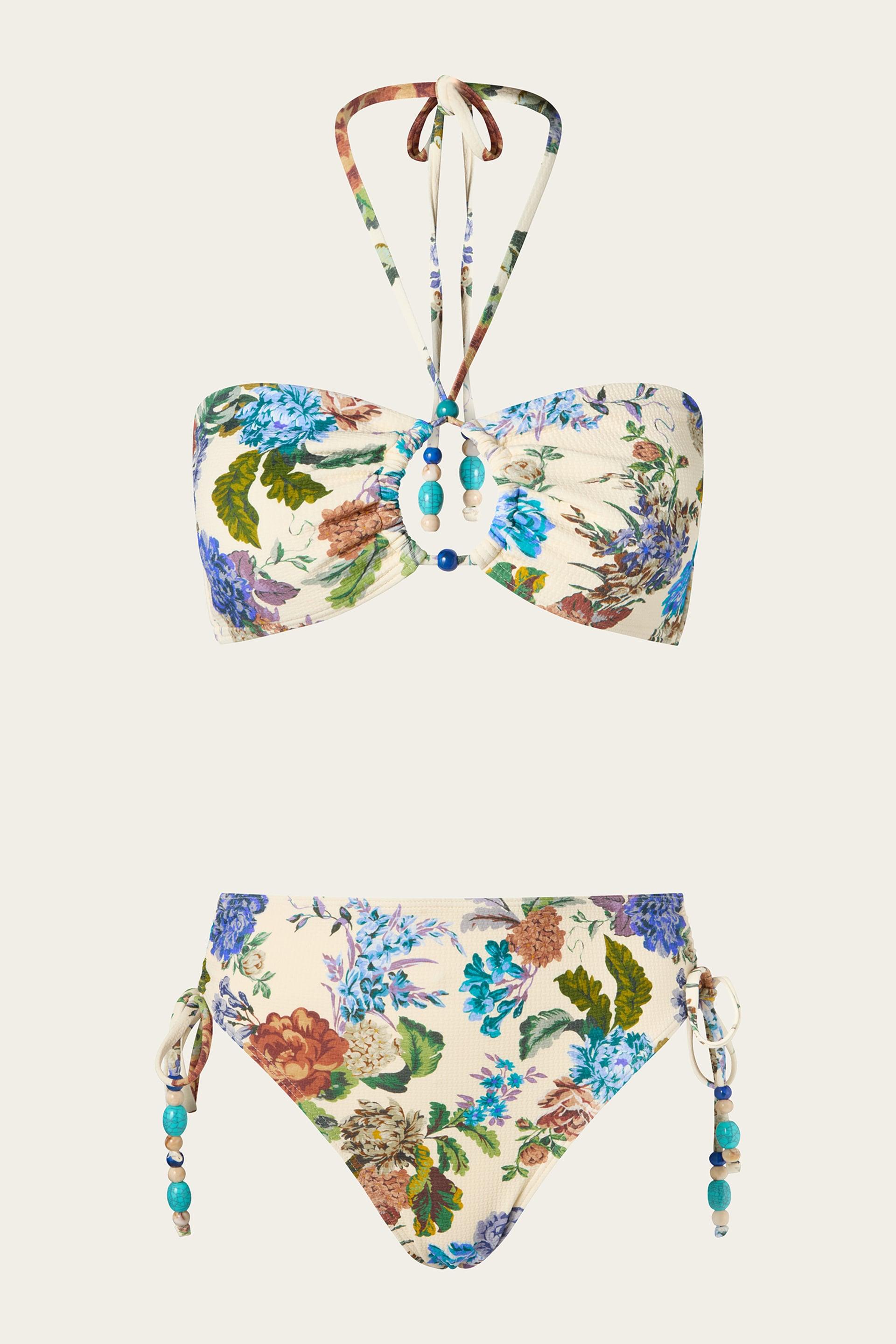 Cara bikini top Botanic Florals 1