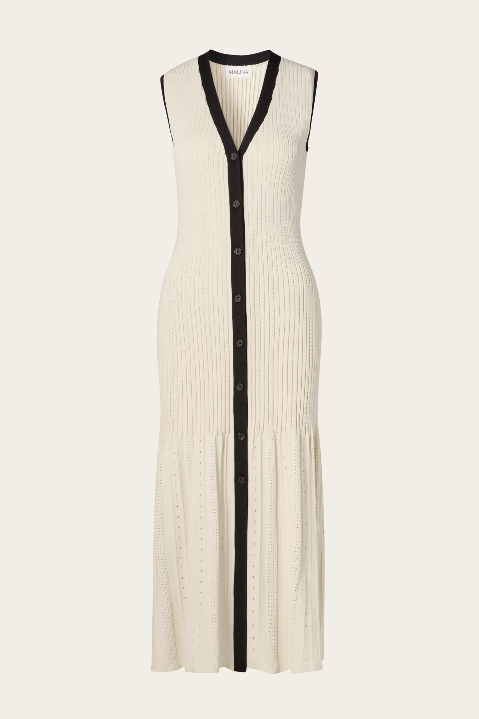 Portia midi dress Vanilla 1