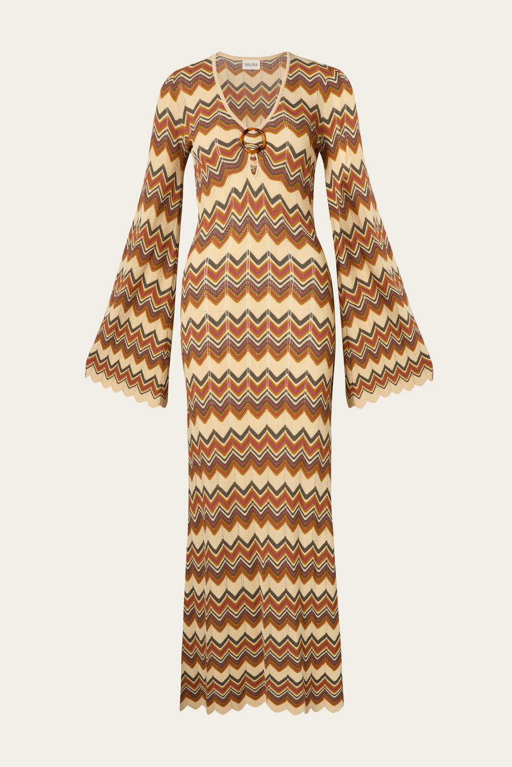 Zinna maxi dress Multi 1