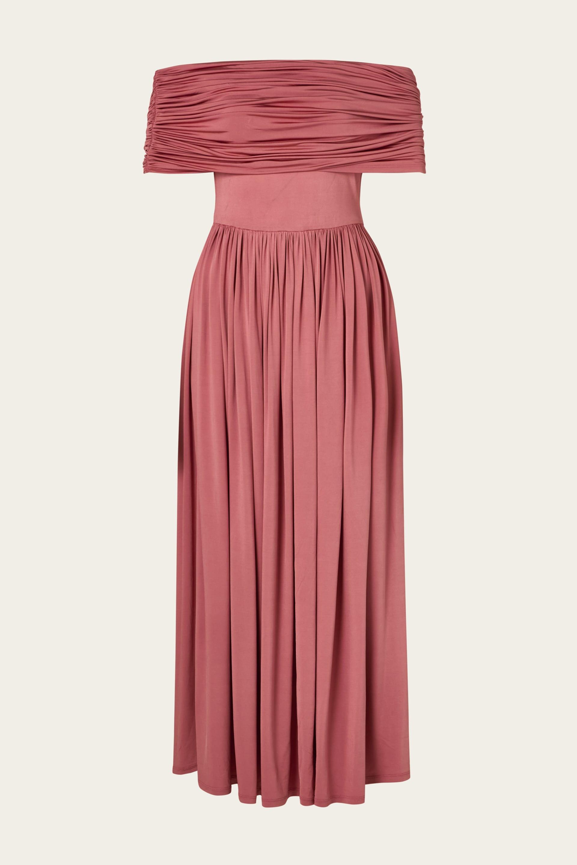Ariel midi dress Terracotta 1