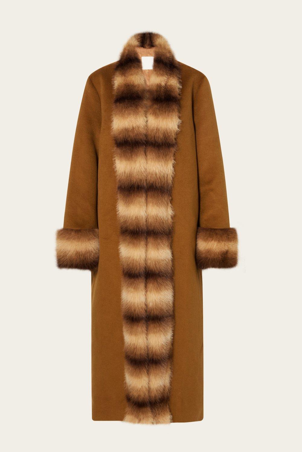 Anouk Yve coat Camel 1