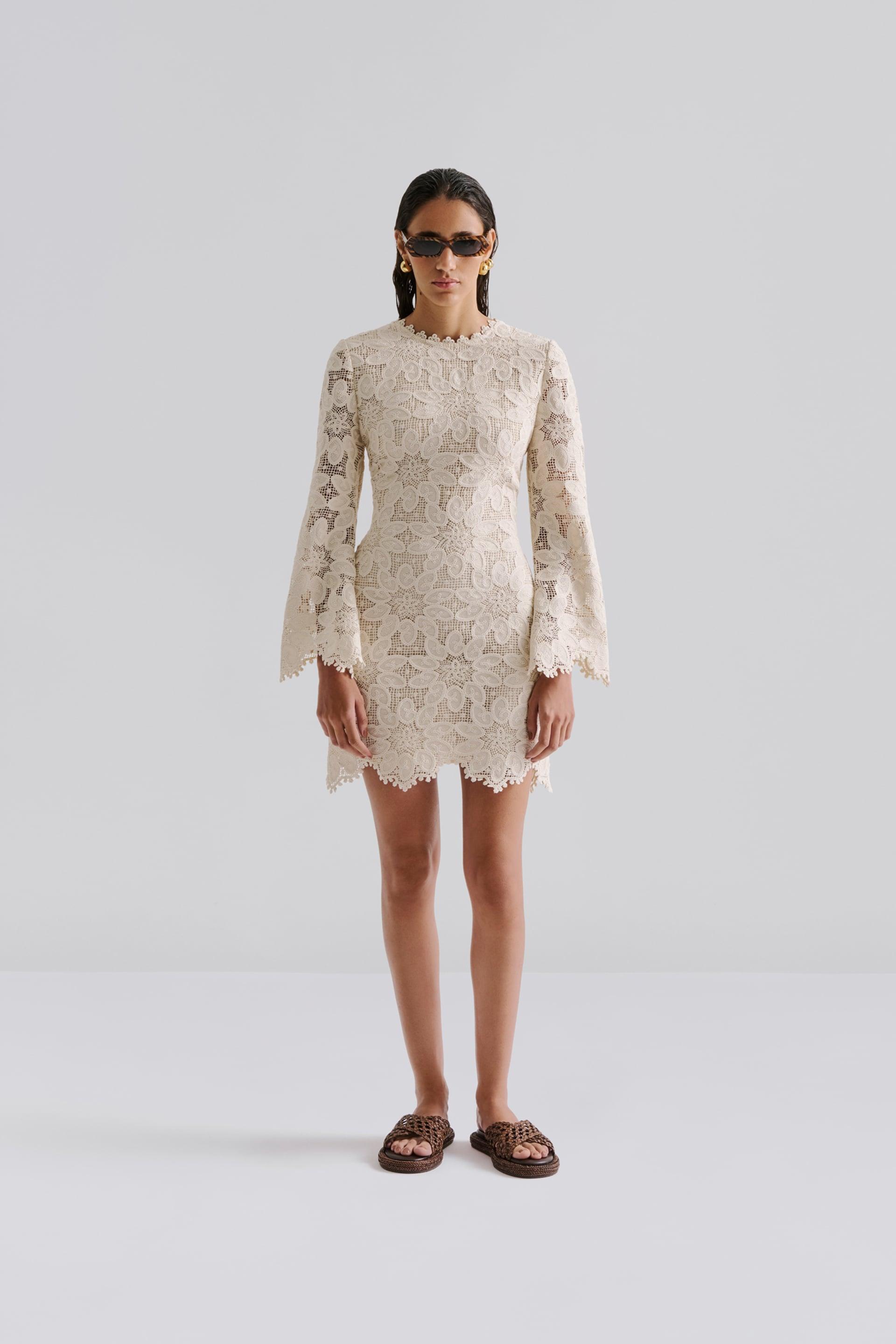 Imani mini dress Sand 2