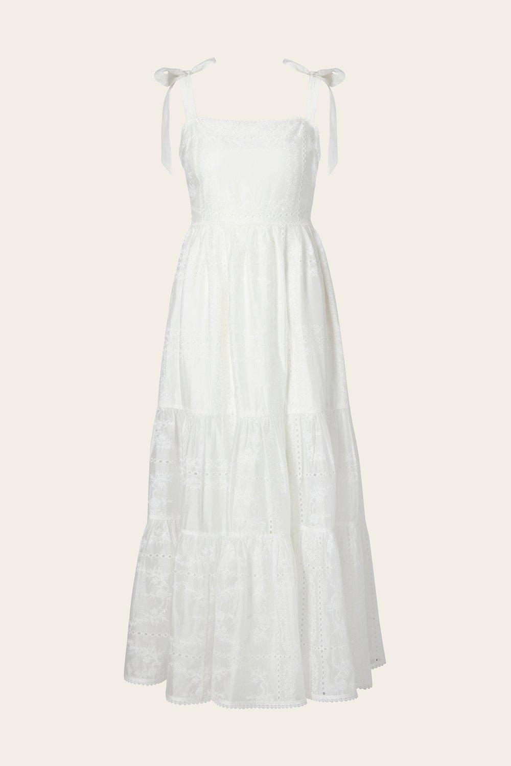 Adri Maxi Dress White 1