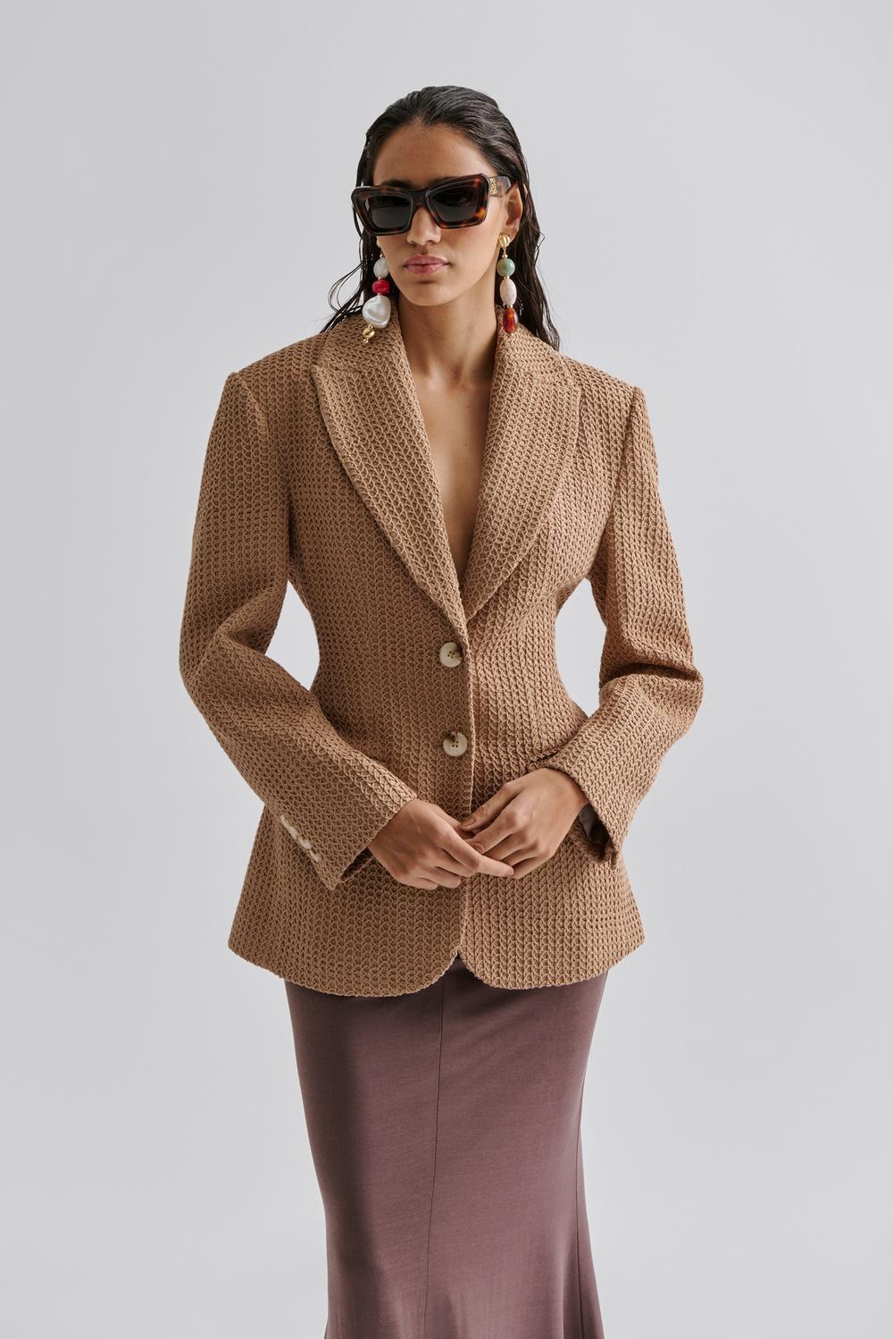 Saldanha blazer Tan 2