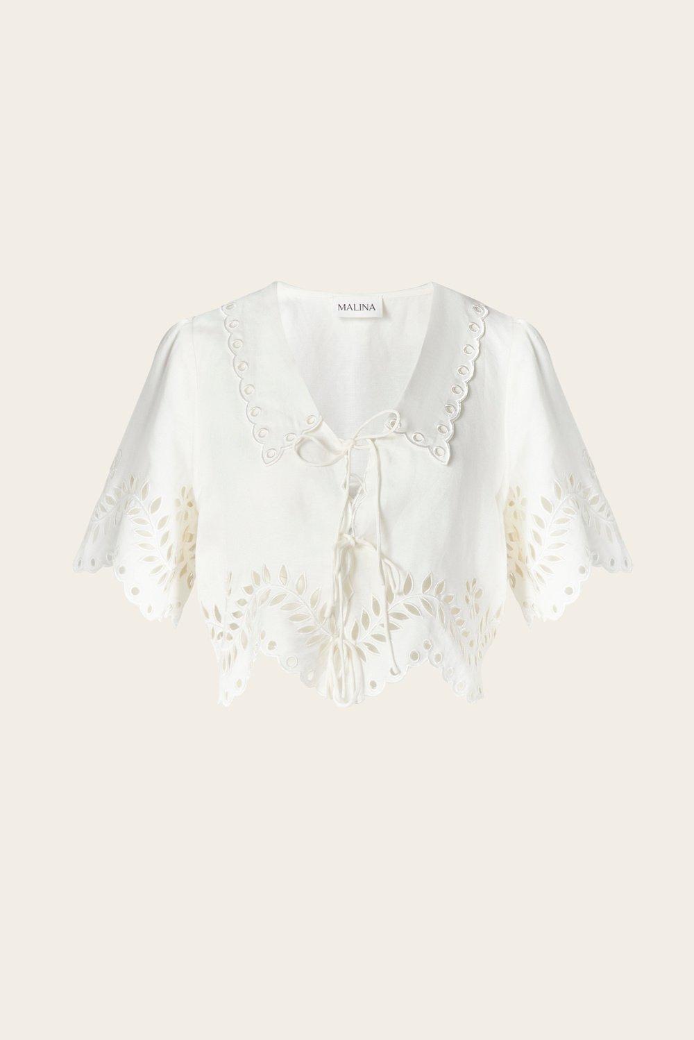 Estela Blouse White 1