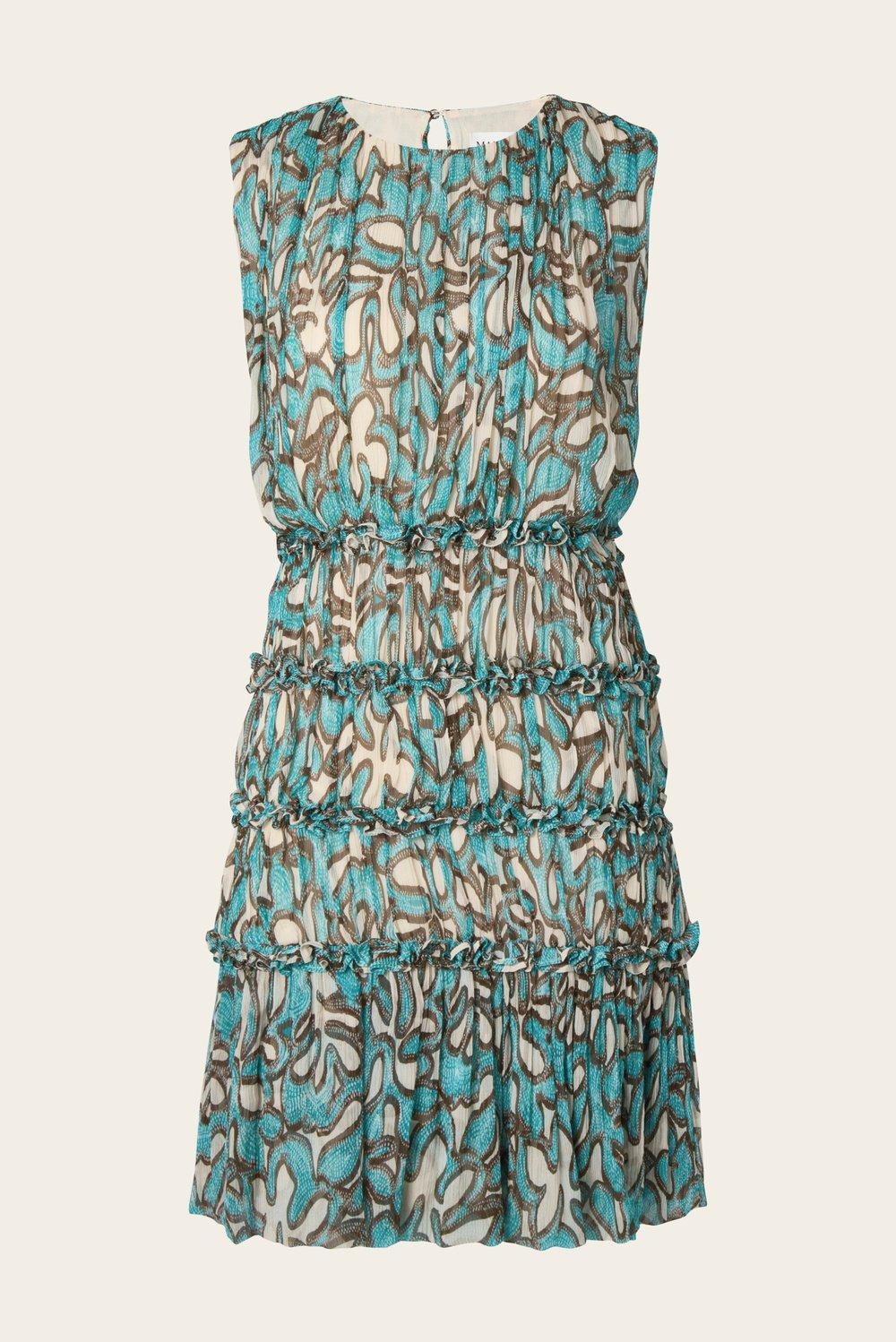 Raquel Mini Dress Ocean Corals 1