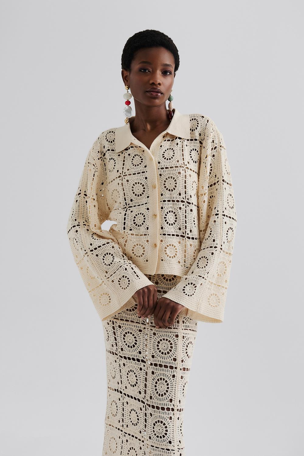 Moraya cardigan Cream 2