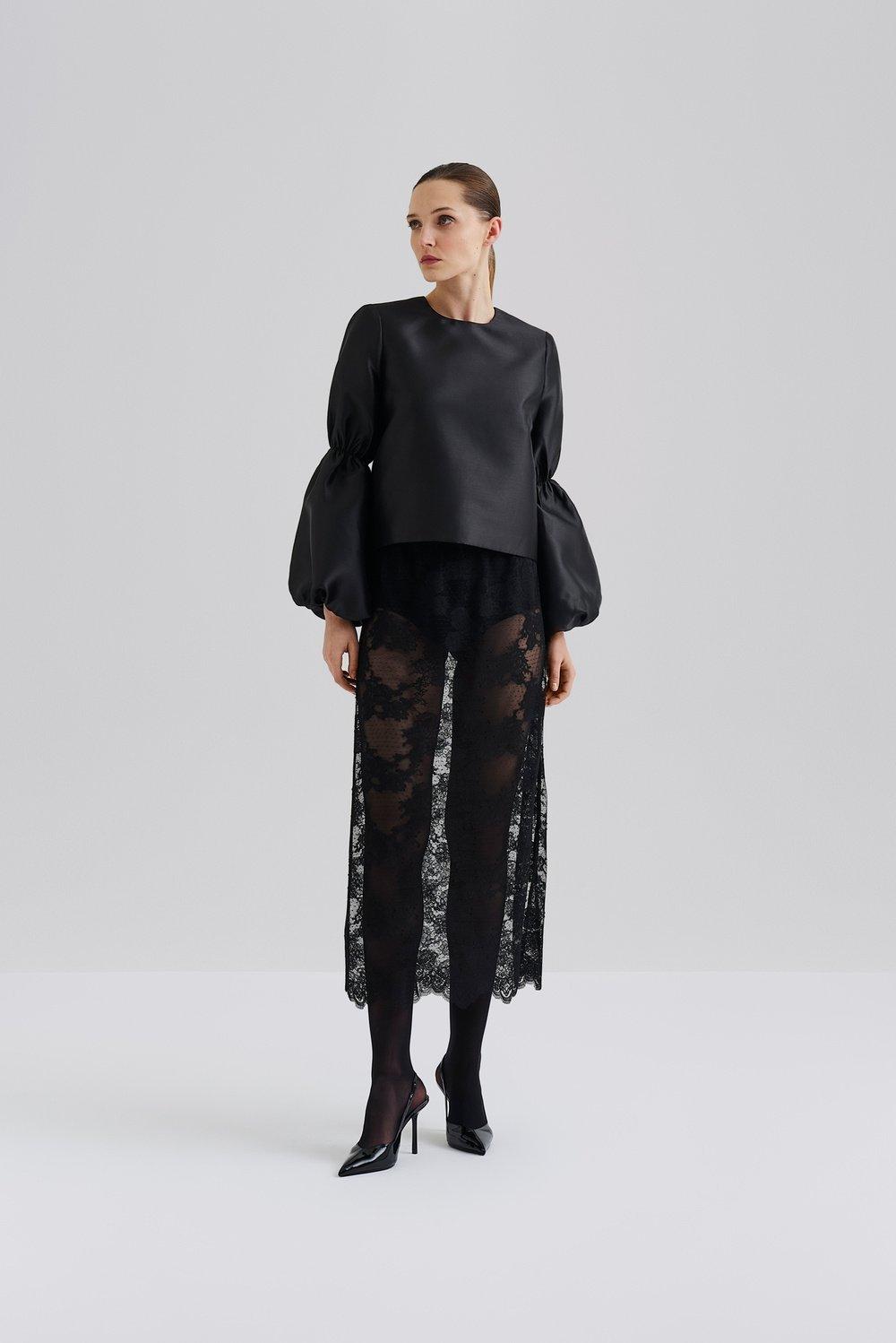 Alice Midi skirt Black 2