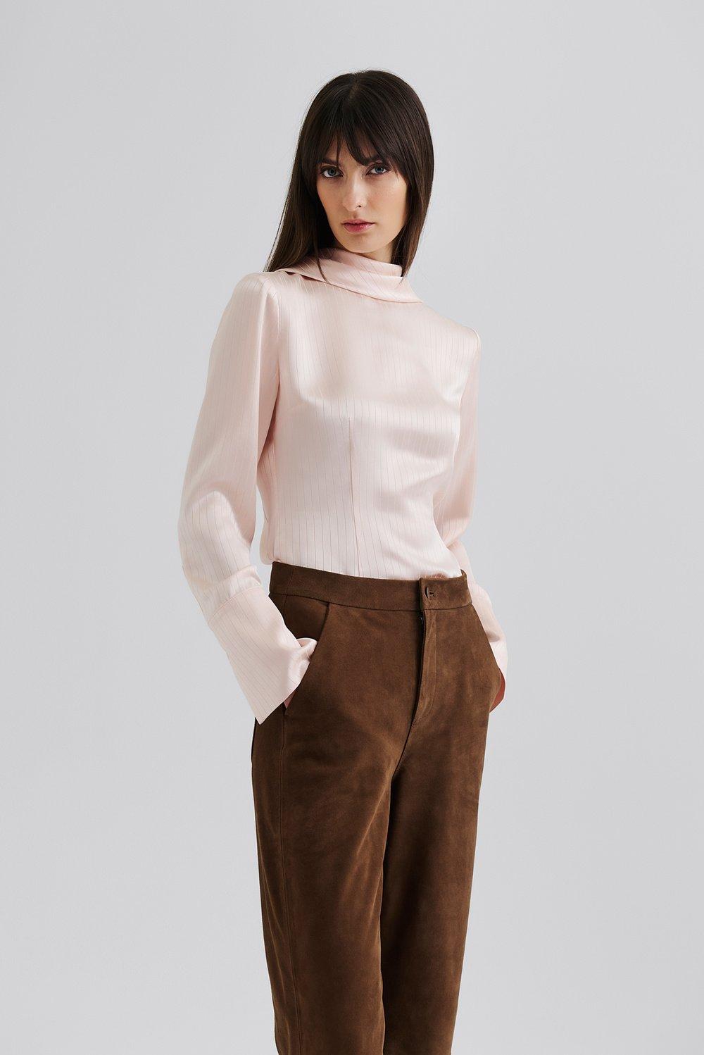 Celene blouse Light Pink Stripe 2